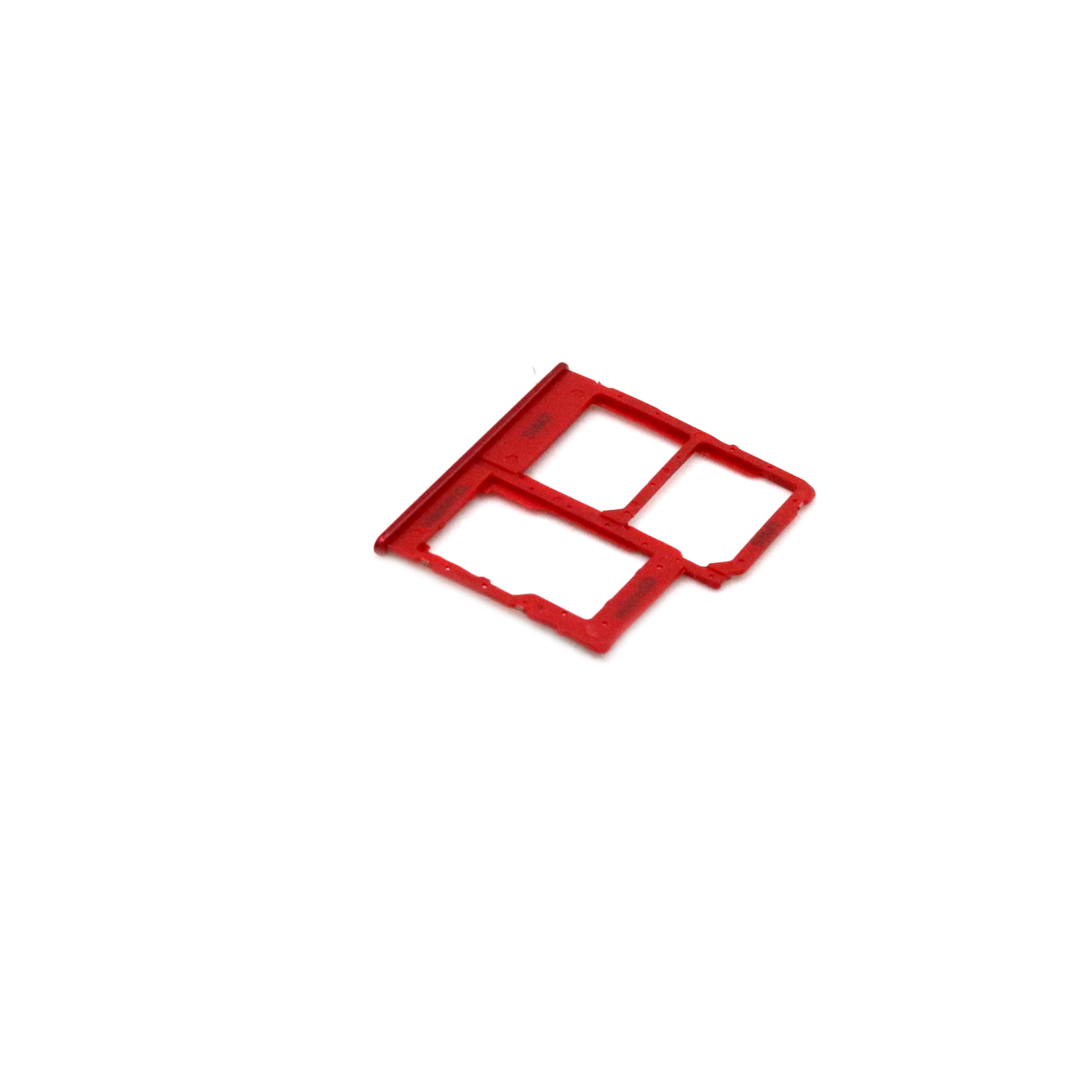 Nano Sim card Tray For Samsung Galaxy A40 (A405F) Red OEM-Equivalent
