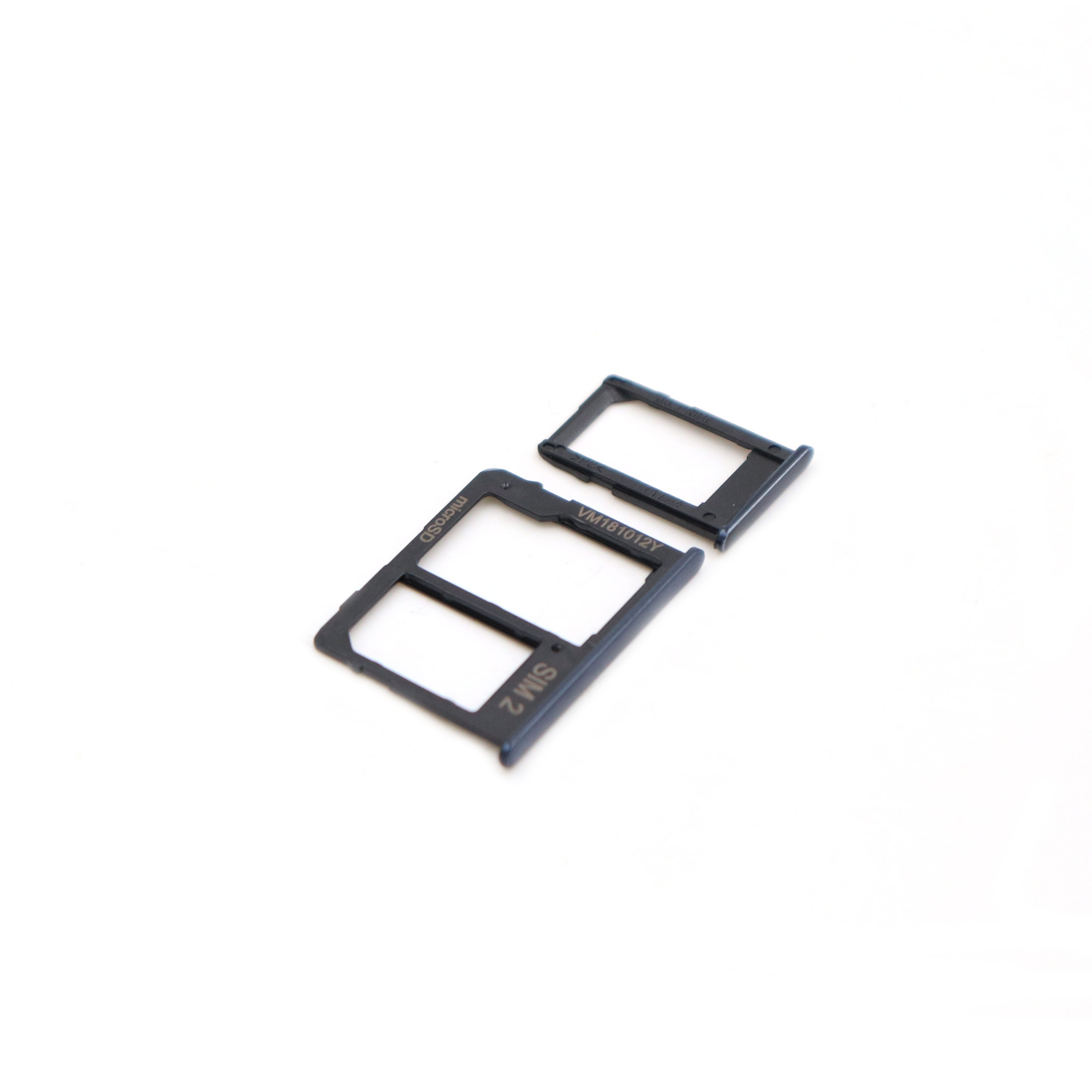 Sim Card Tray For Samsung Galaxy J6 Plus 2018 (J610F) Black OEM-Equivalent