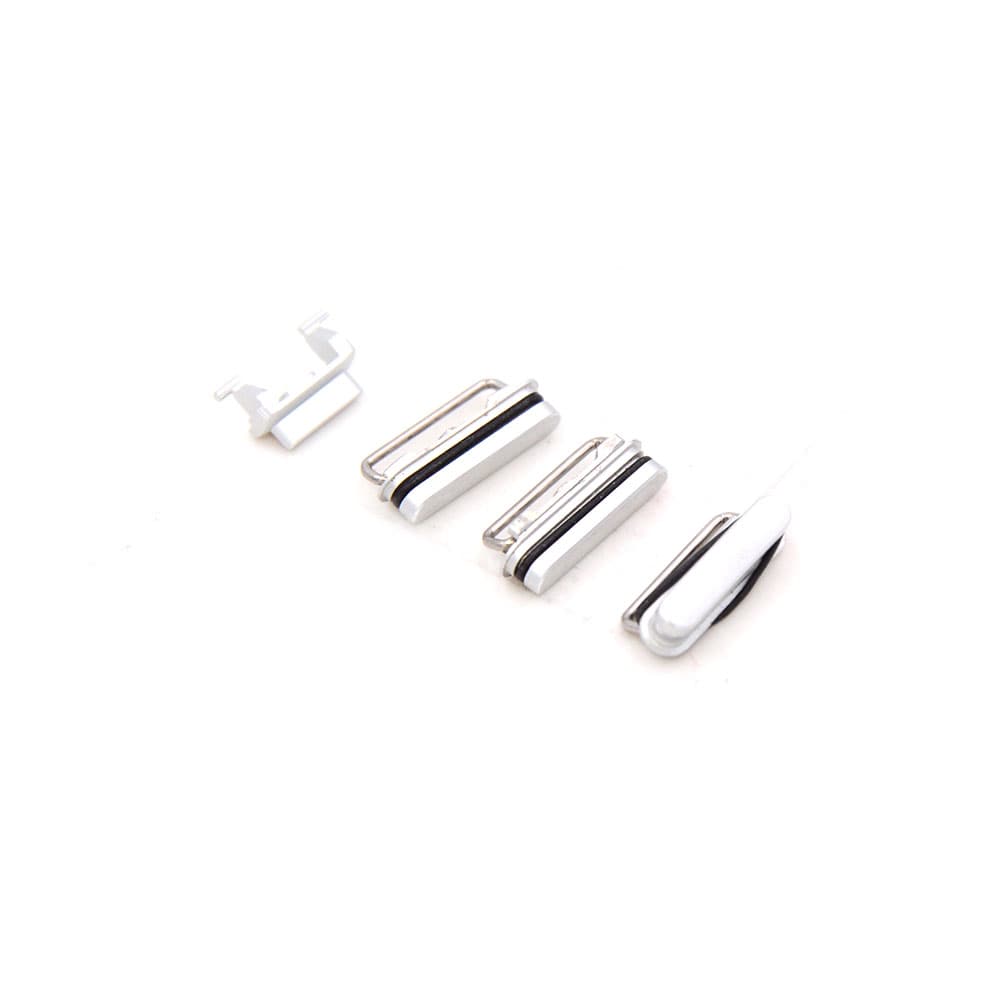 Housing Button Set For iPhone 6s Plus Silver OEM-Equivalent