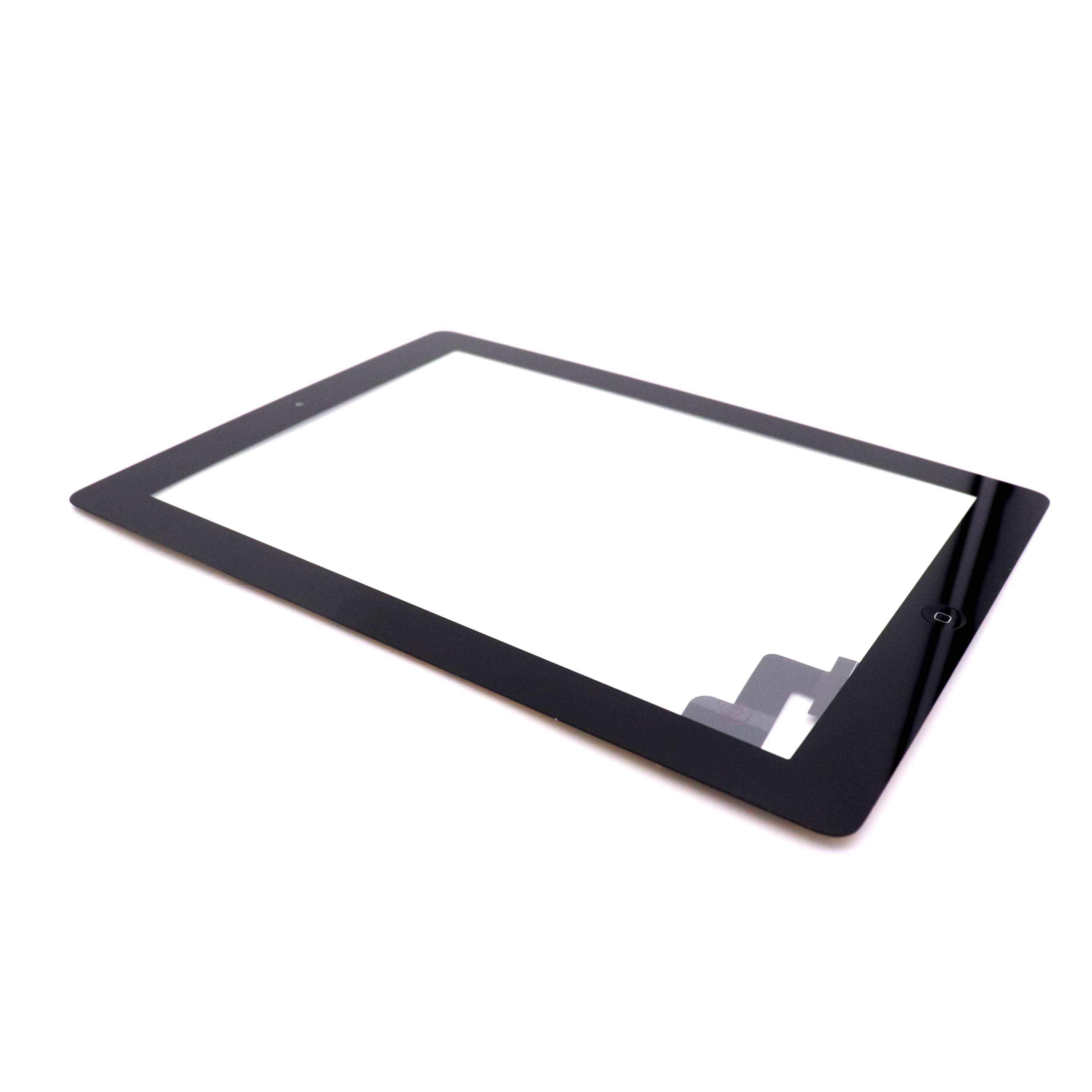 Touchscreen and Home Button For iPad 2 Black OEM-Equivalent