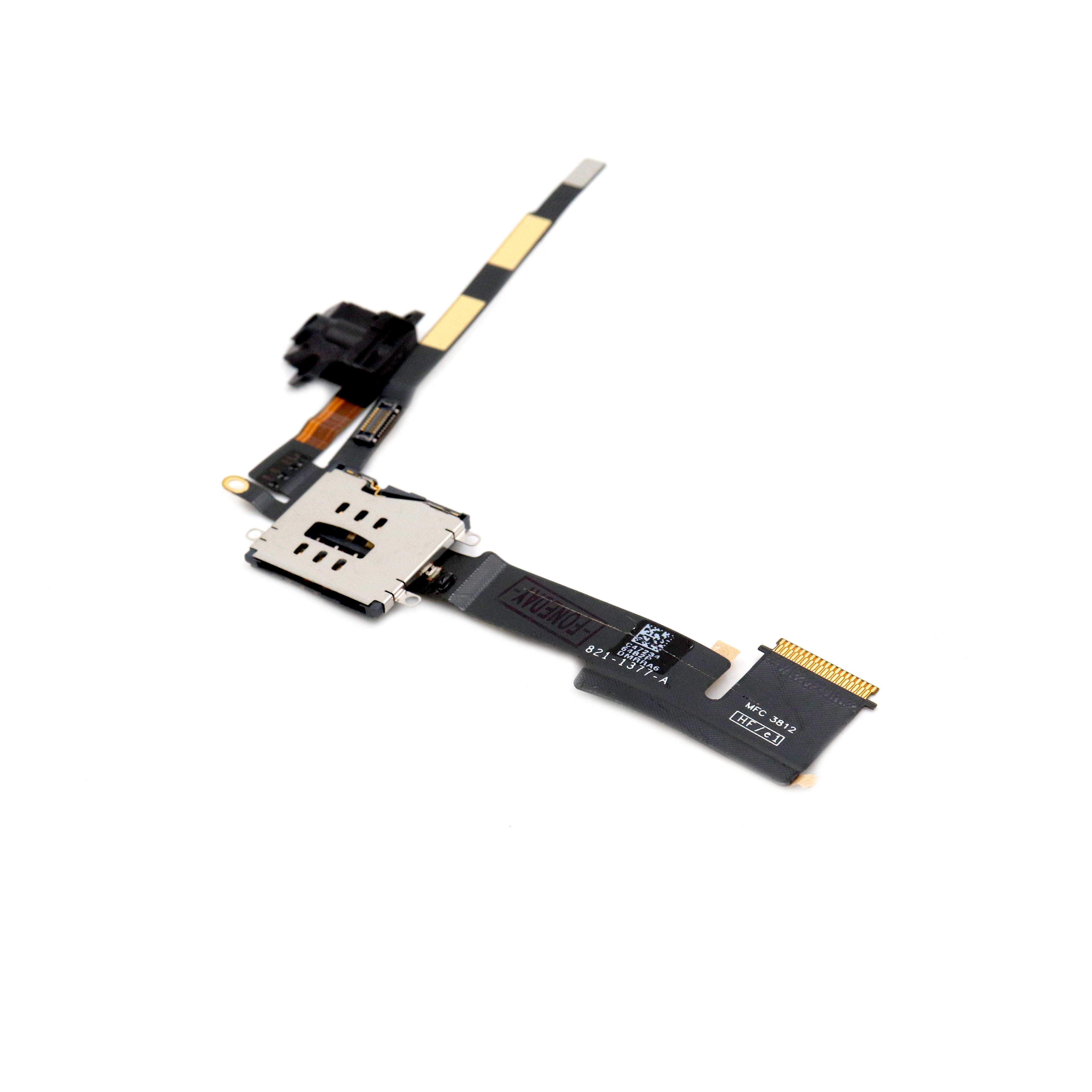 Sim Reader and Headphone Jack Cable For iPad 2 OEM-Equivalent