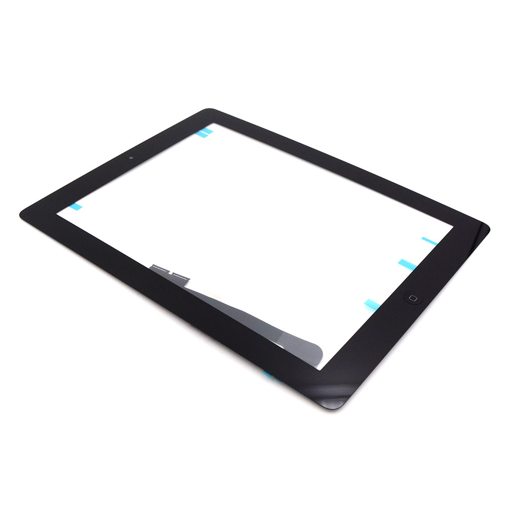 Touchscreen and Home Button (incl. Premium Adhesive) For iPad 3 Black Aftermarket Plus