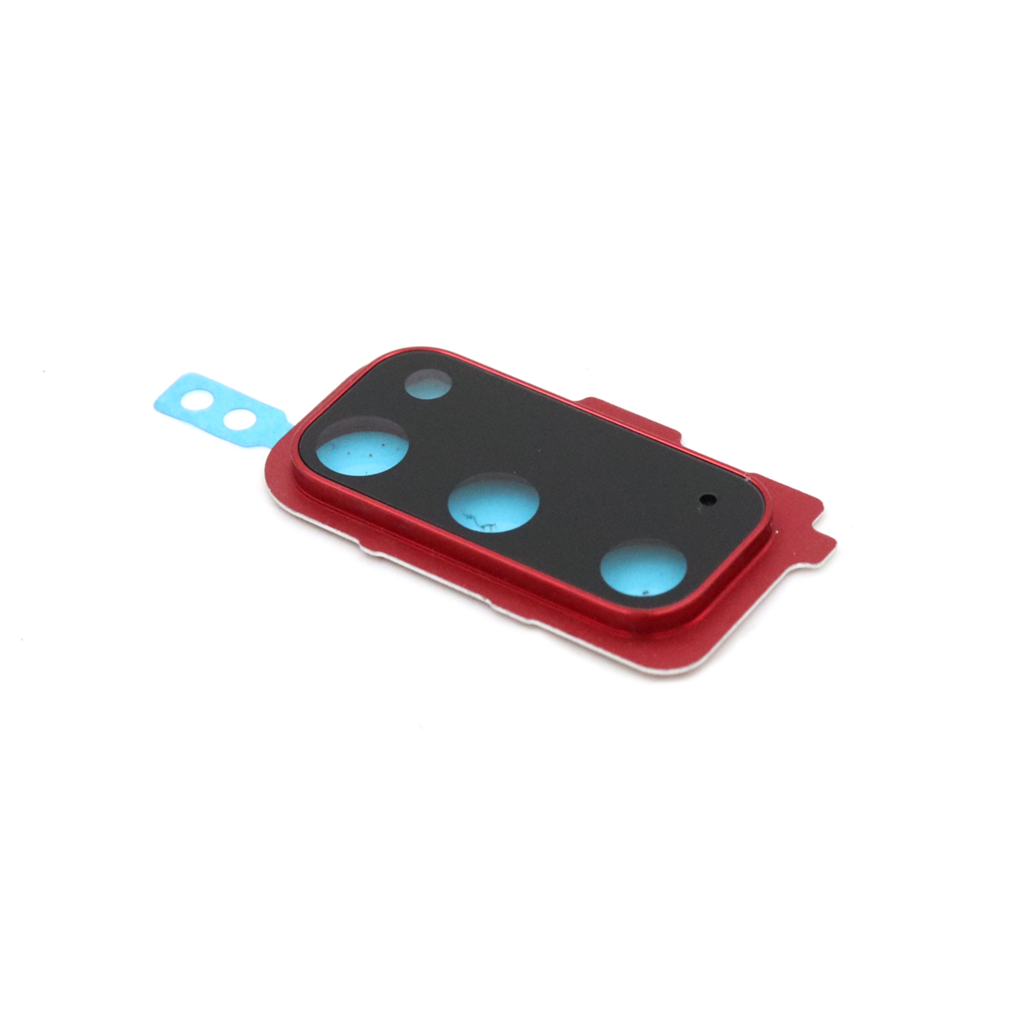 Rear-facing Camera Lens Cover For Samsung Galaxy S20 Red OEM-Equivalent
