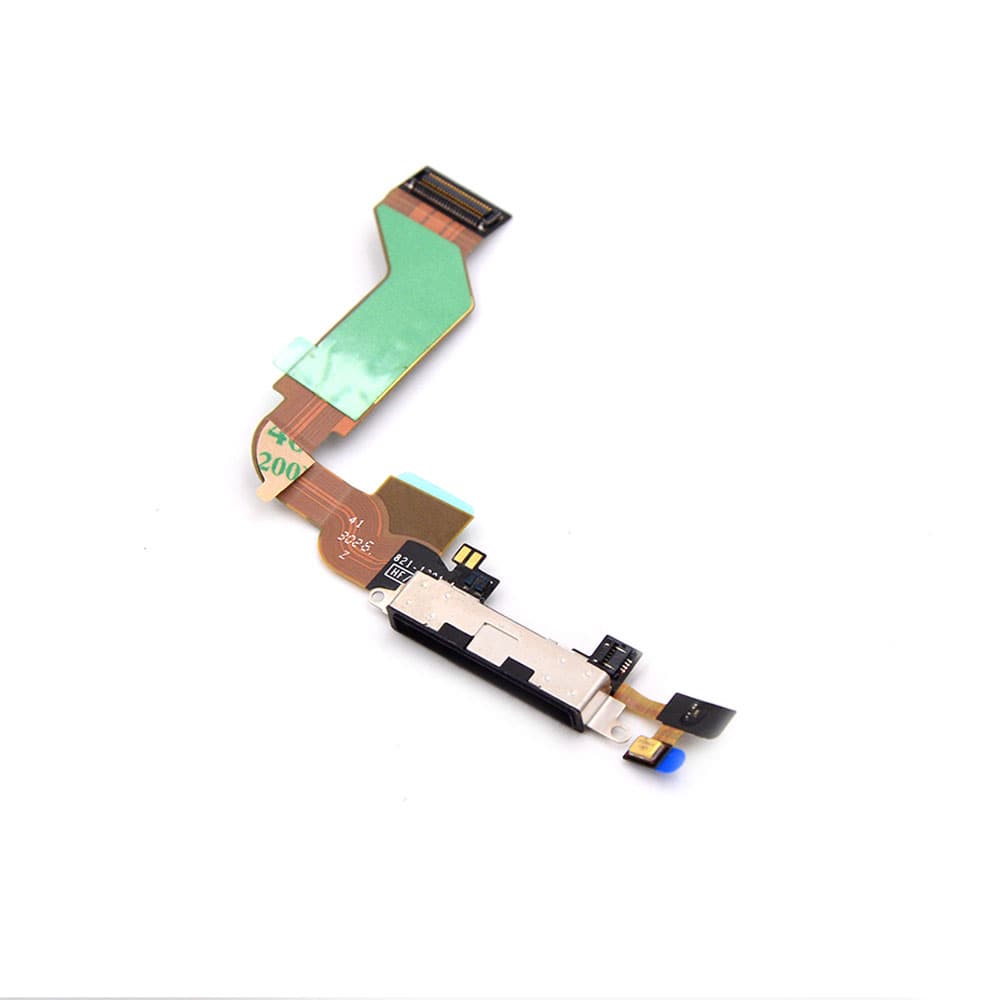 Charging Port For iPhone 4s Black OEM-Equivalent