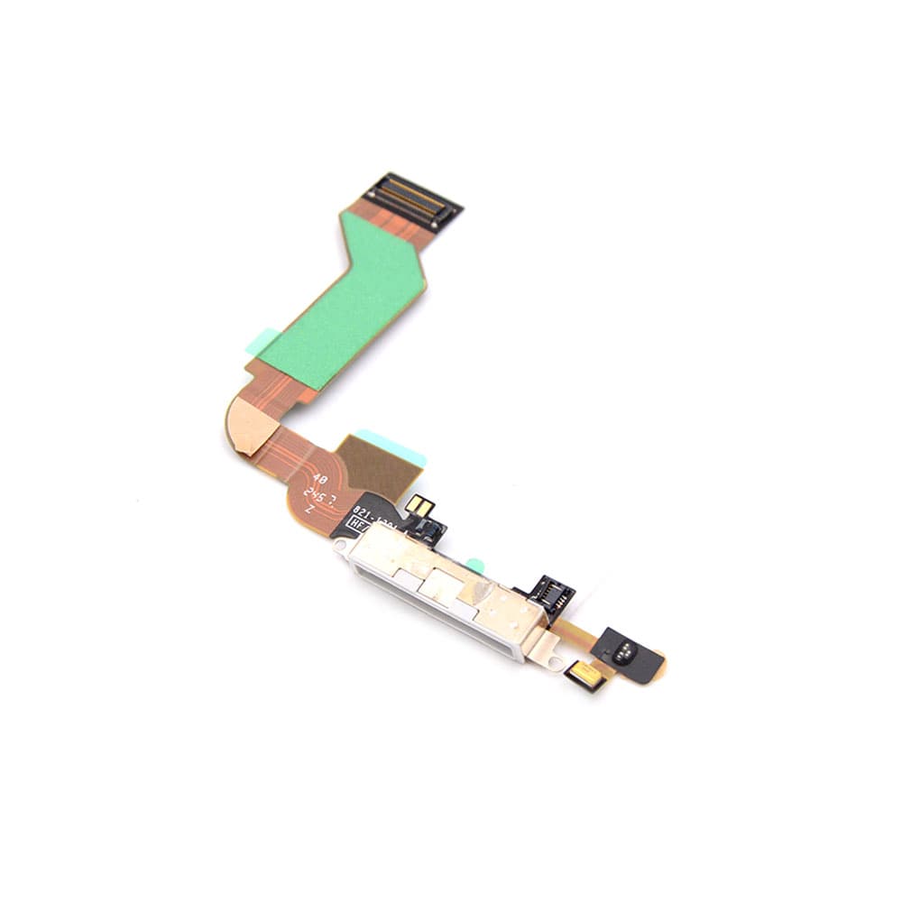 Charging Port For iPhone 4s White OEM-Equivalent