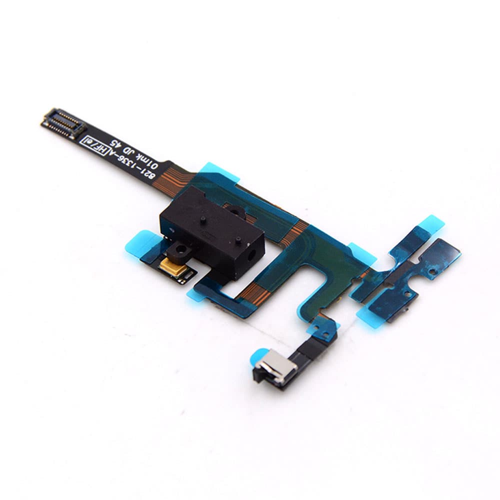 Volume Button and Headphone Jack Cable For iPhone 4s Black OEM-Equivalent