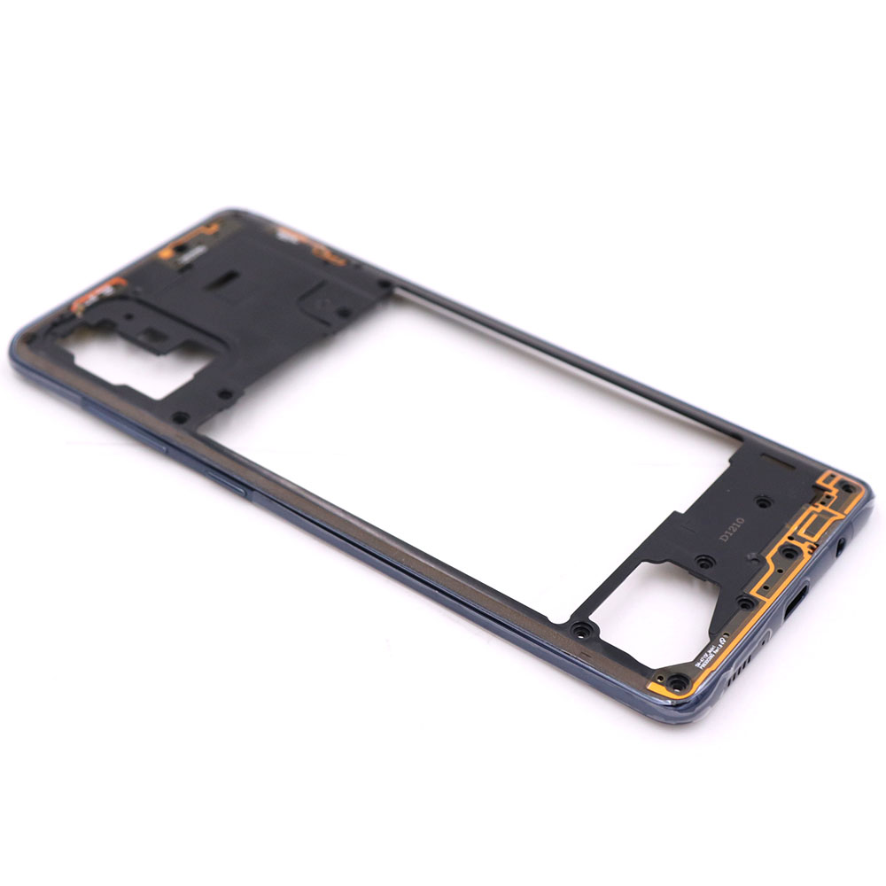 Frame For Samsung Galaxy A71 (A715F) Black OEM-Equivalent