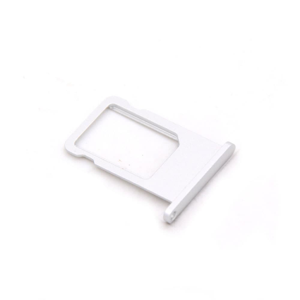 Nano Sim Card Tray For iPhone 6 Silver OEM-Equivalent