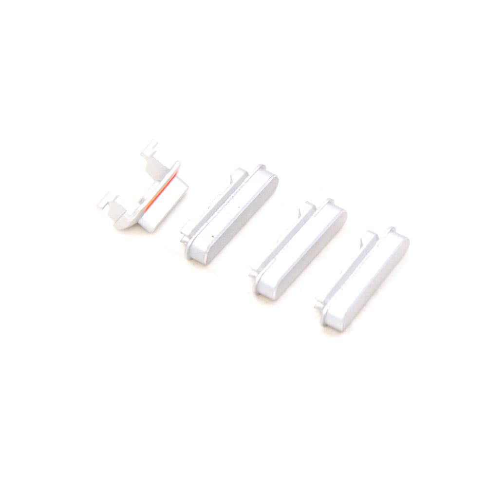 Housing Button Set For iPhone 6 Plus Silver OEM-Equivalent