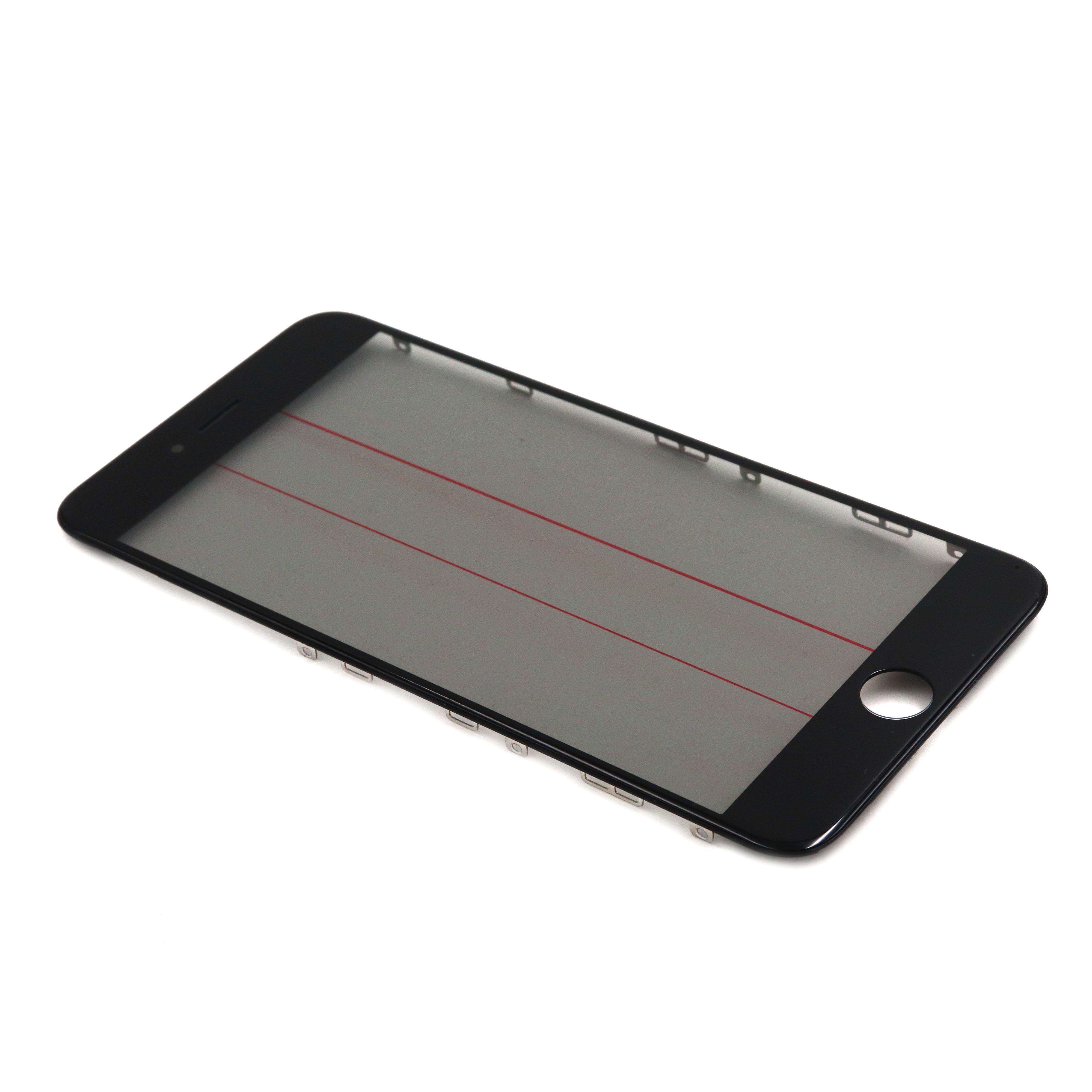Front Glass For iPhone 6 Plus Black OEM-Equivalent