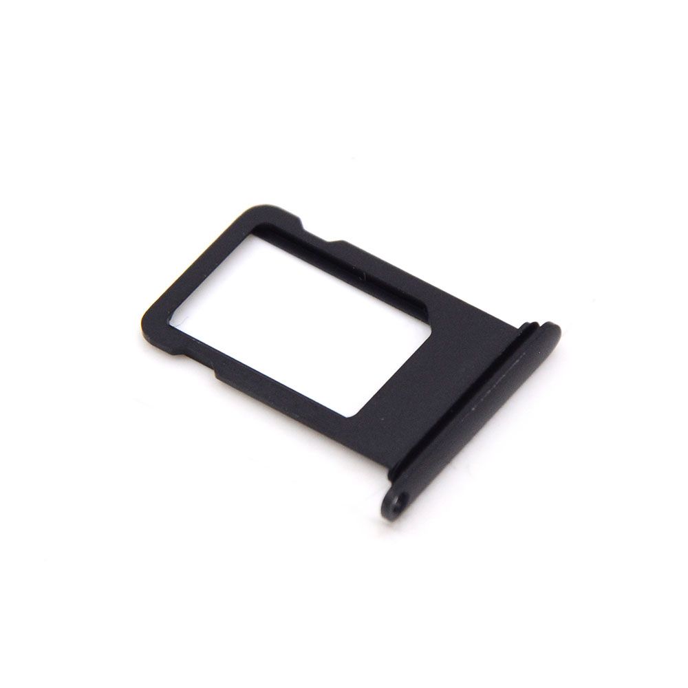 Nano Sim Card Tray For iPhone 7 Black OEM-Equivalent