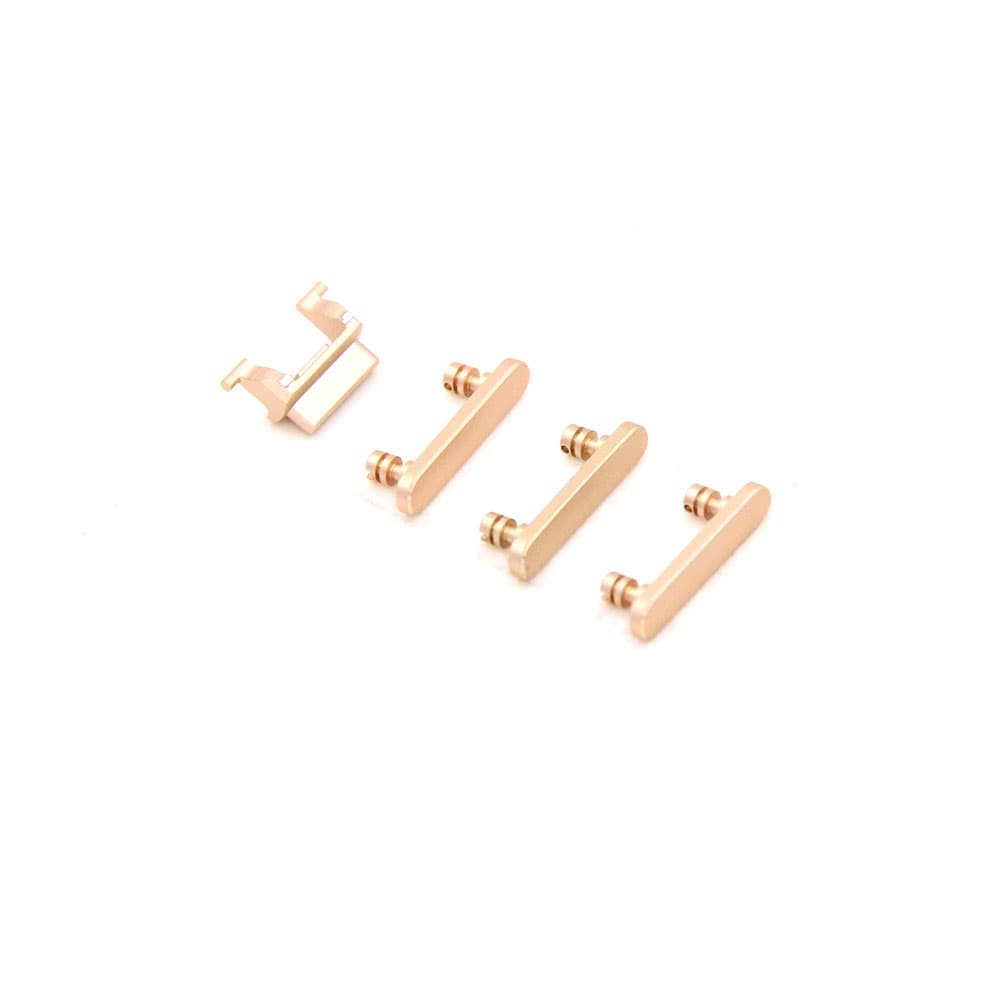 Housing Button Set For iPhone 7 Gold OEM-Equivalent