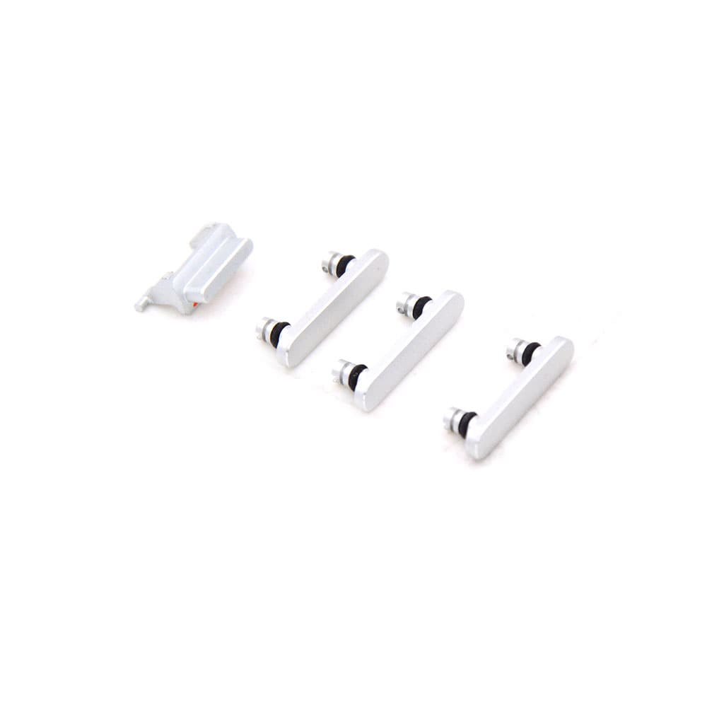 Housing Button Set For iPhone 7 Silver OEM-Equivalent