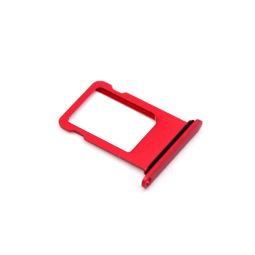 Nano Sim Card Tray For iPhone 7 Plus Red OEM-Equivalent