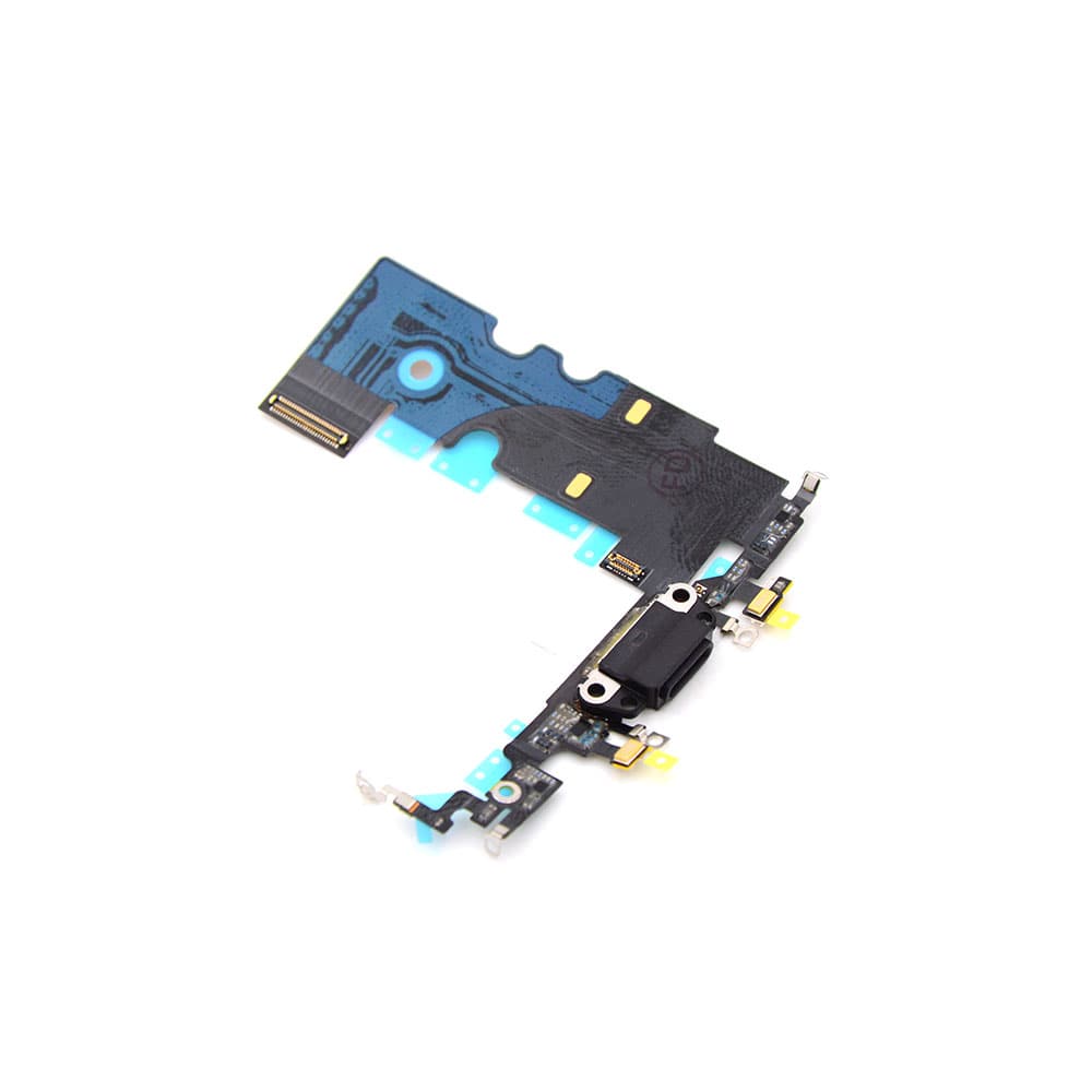 Charging Port For iPhone 8 Black Pulled