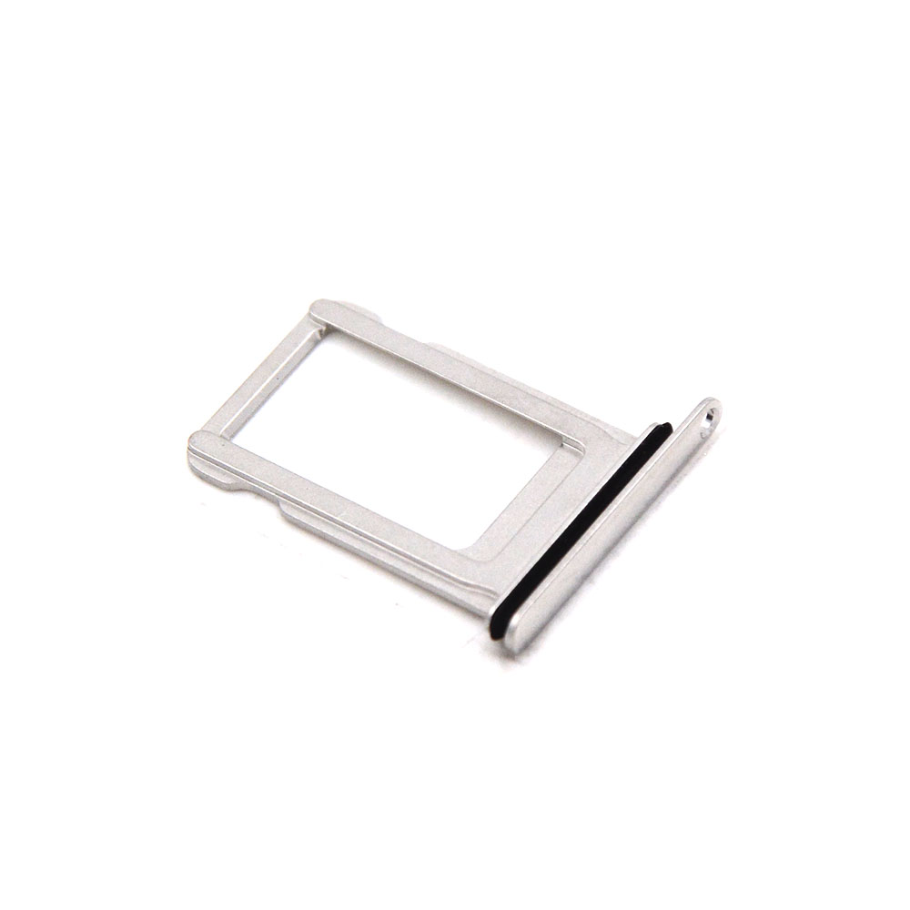 Nano Sim Card Tray For iPhone X Silver OEM-Equivalent