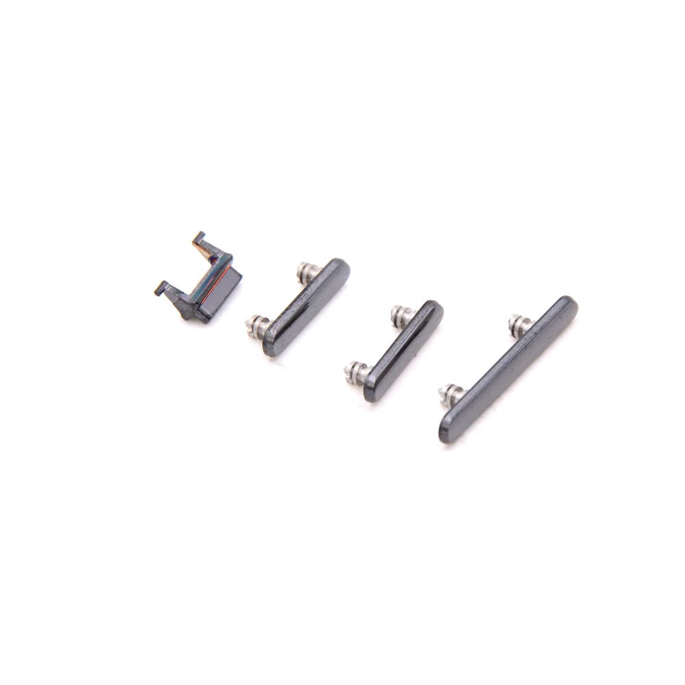 Housing Button Set For iPhone X Black OEM-Equivalent