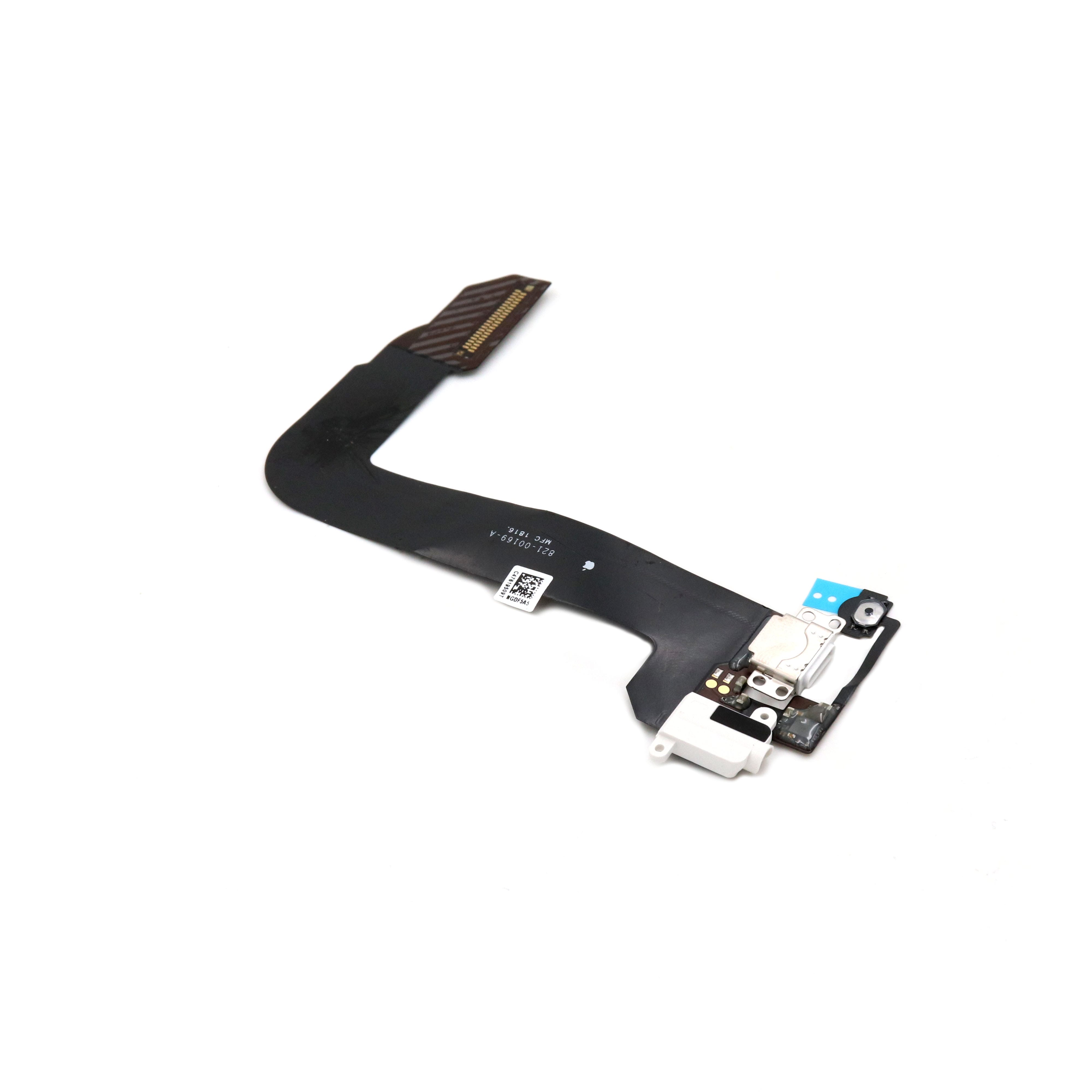 Charging Port and Headphone Jack For iPod Touch 6th Gen. White OEM-Equivalent