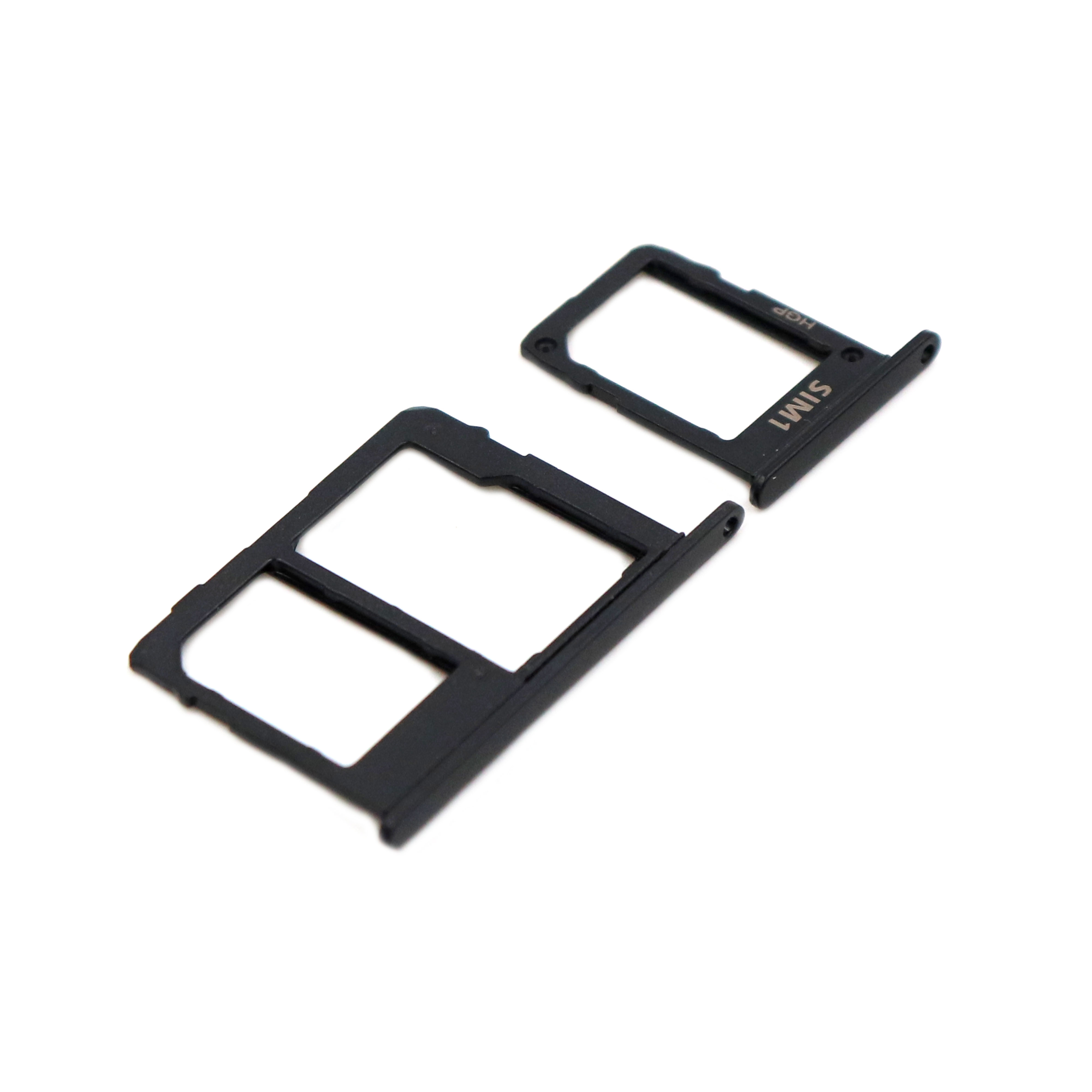 Nano Sim Card Tray For Samsung Galaxy J4 2018 (J400F) Black OEM-Equivalent