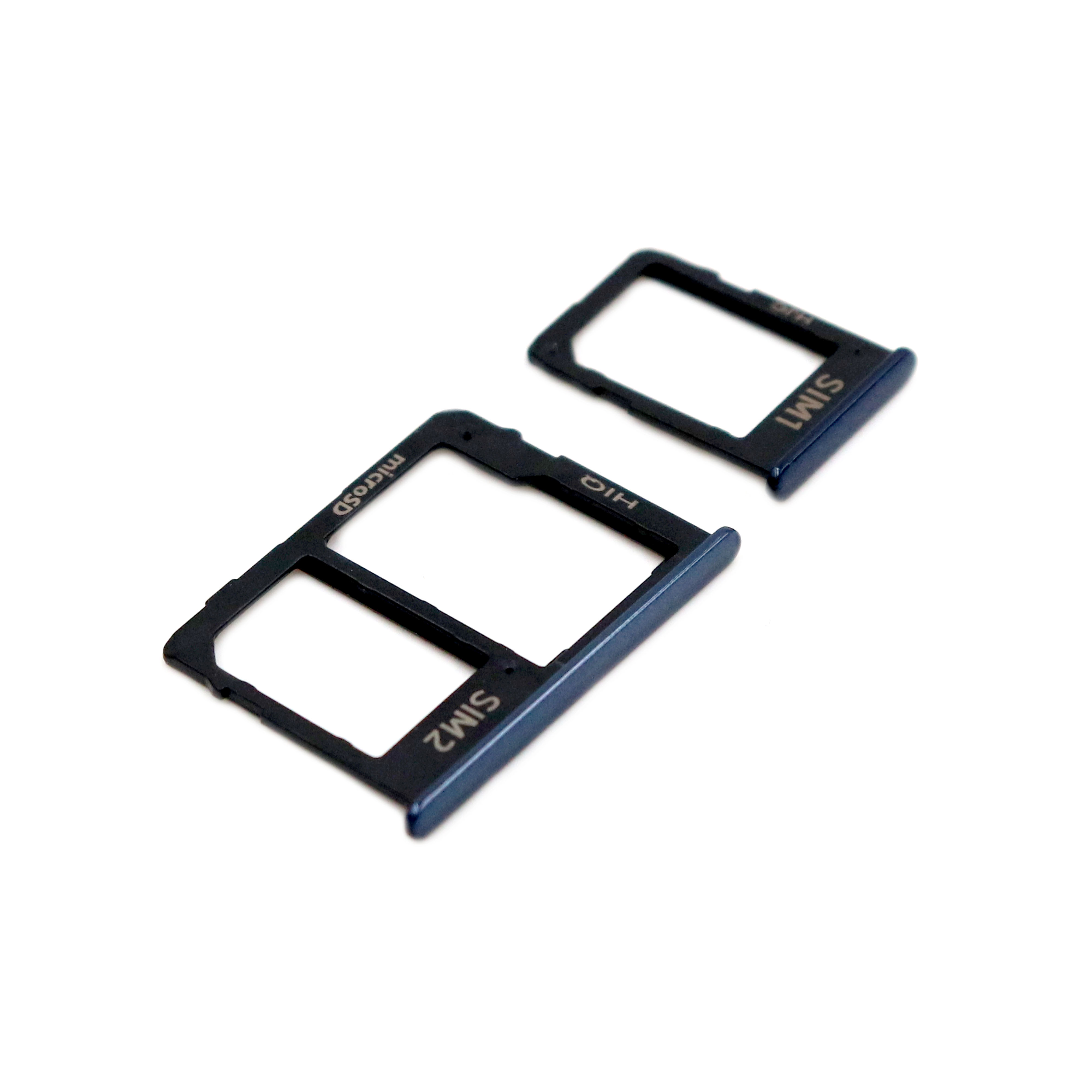Nano Sim Card Tray For Samsung Galaxy J4 2018 (J400F) Blue OEM-Equivalent