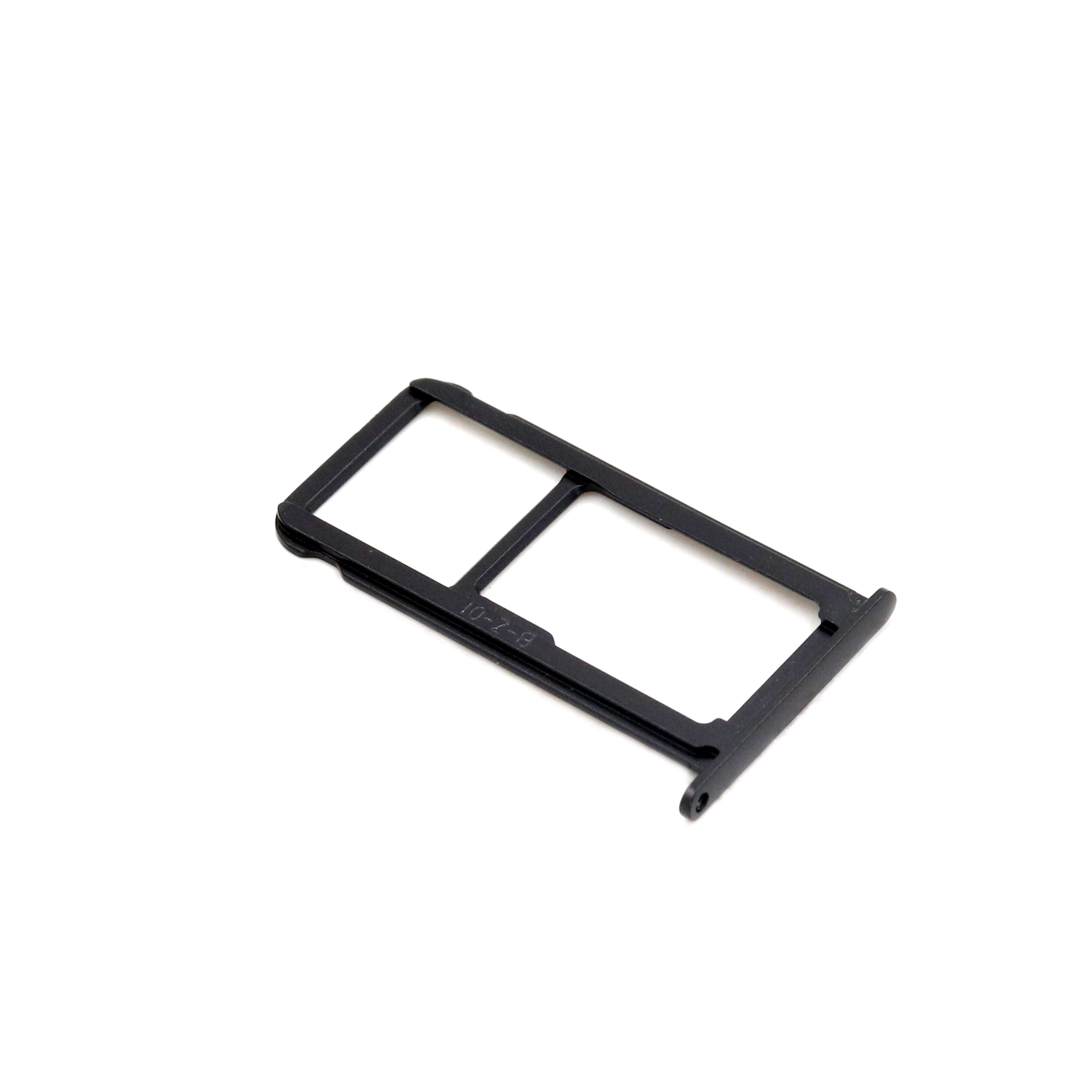 Sim and SD Card Tray with Cover For Huawei P10 Black OEM-Equivalent