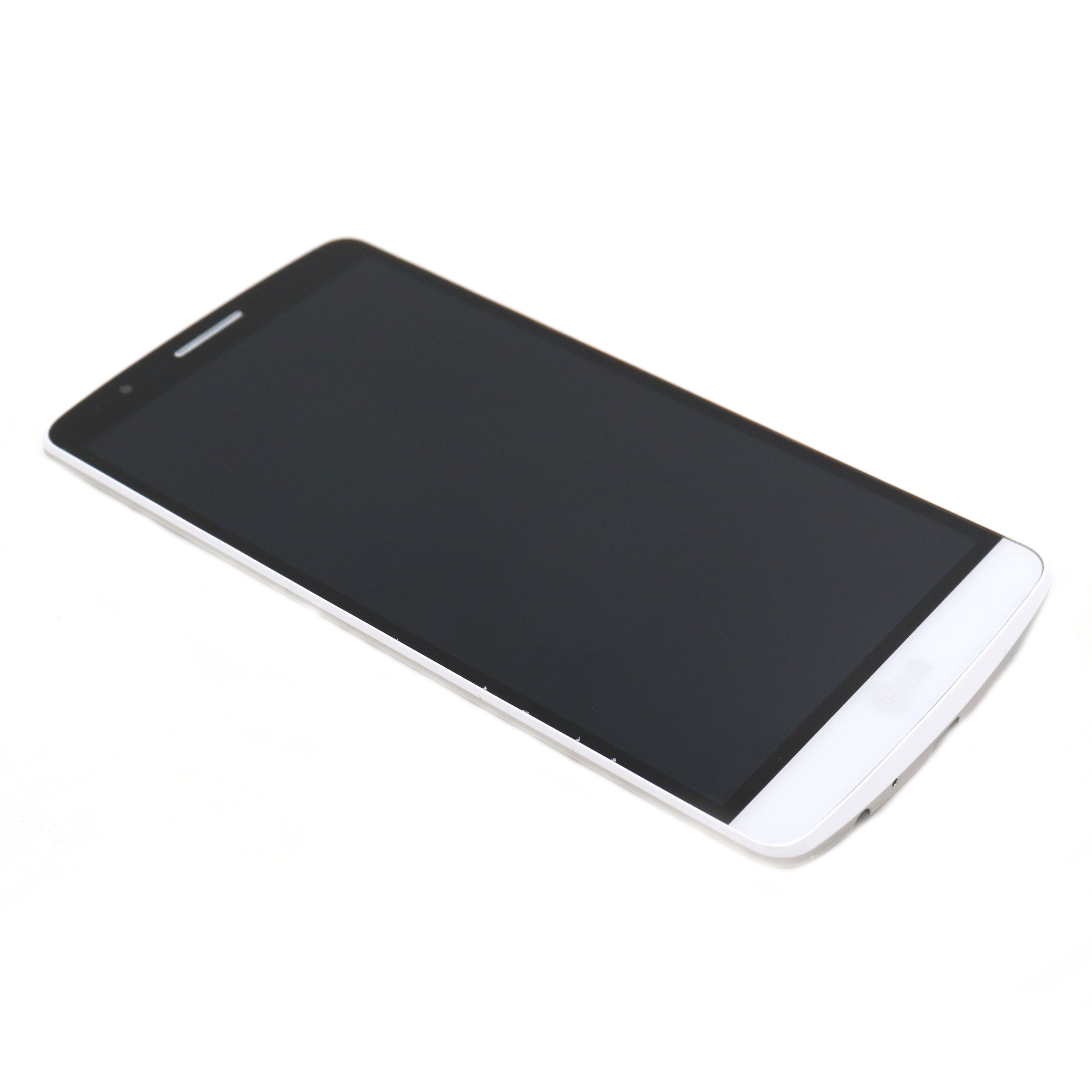 Display Complete with Housing For LG G4 (H815) White OEM-Equivalent