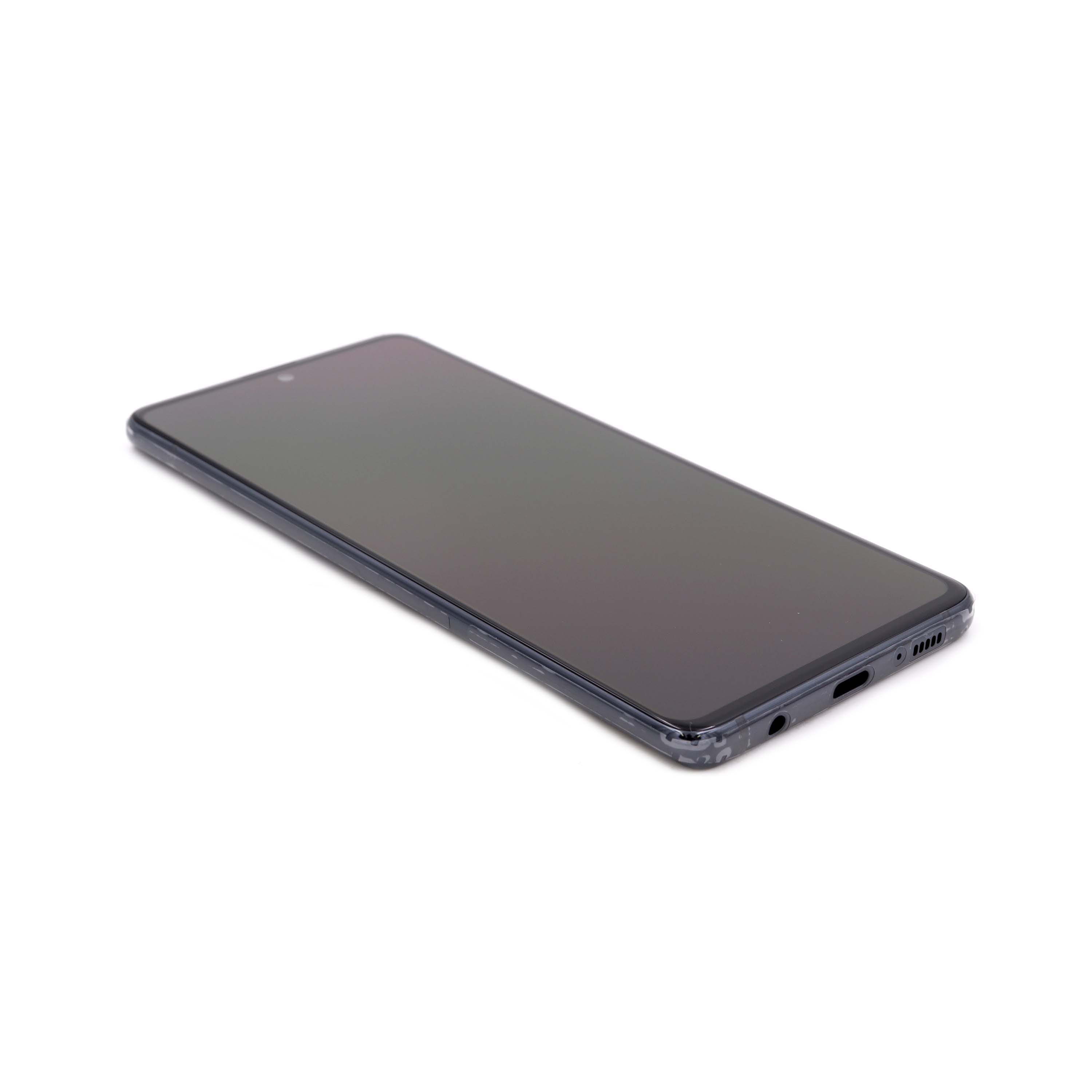 Display Complete with Housing For Samsung Galaxy A51 5G Black Service Pack