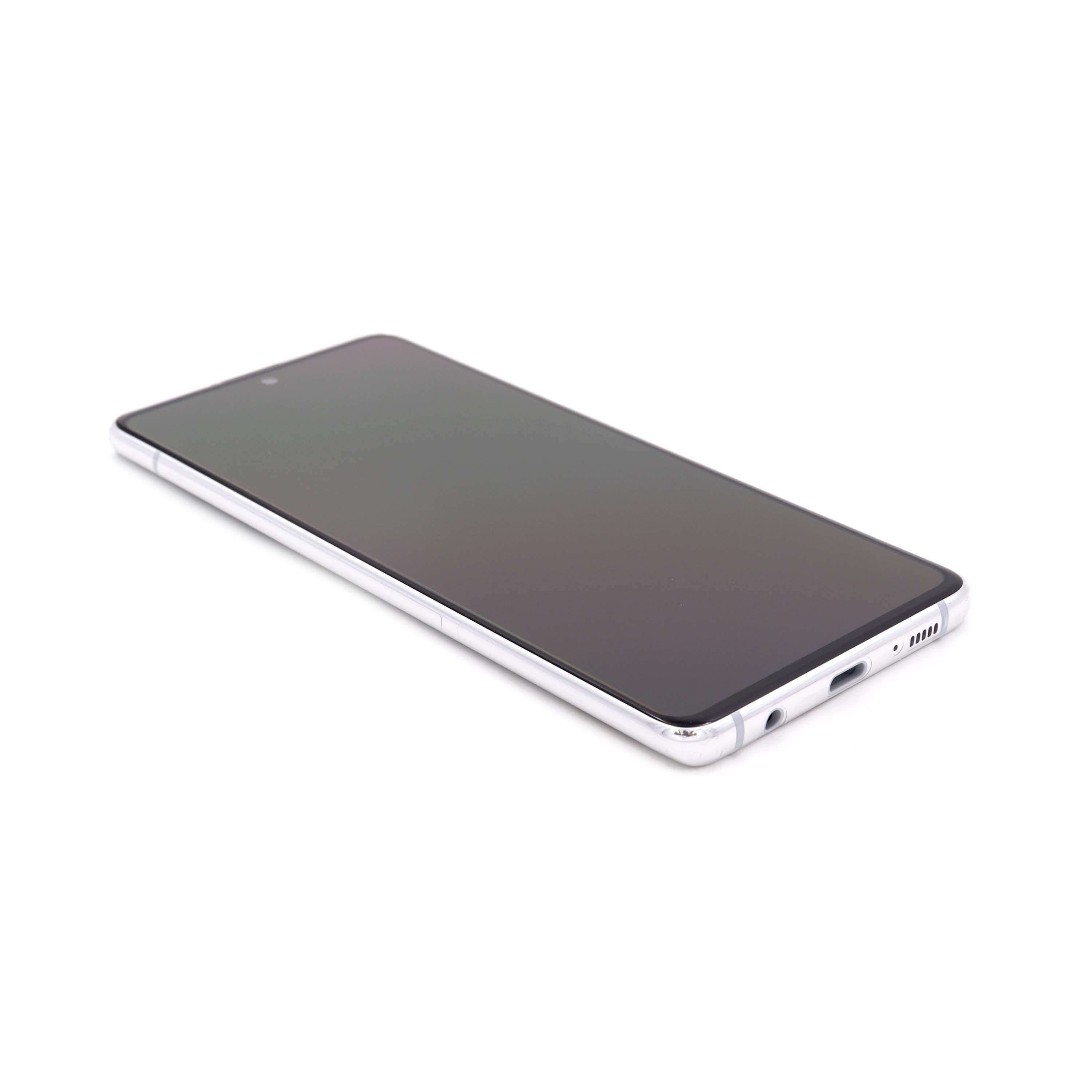 Display Complete with Housing For Samsung Galaxy A51 5G White Service Pack
