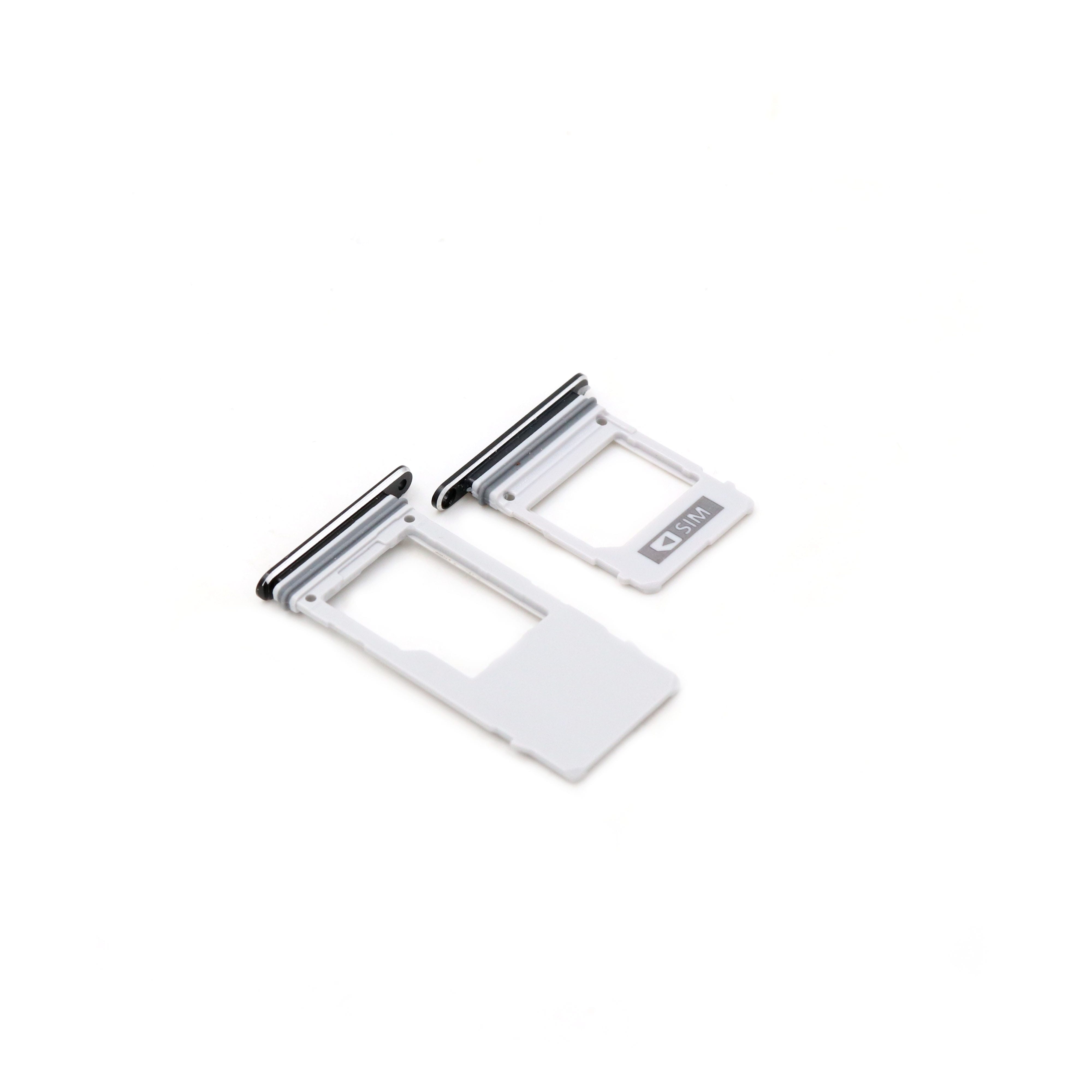 Nano Sim Card Tray For Samsung Galaxy A8 2018 (A530F) Black OEM-Equivalent