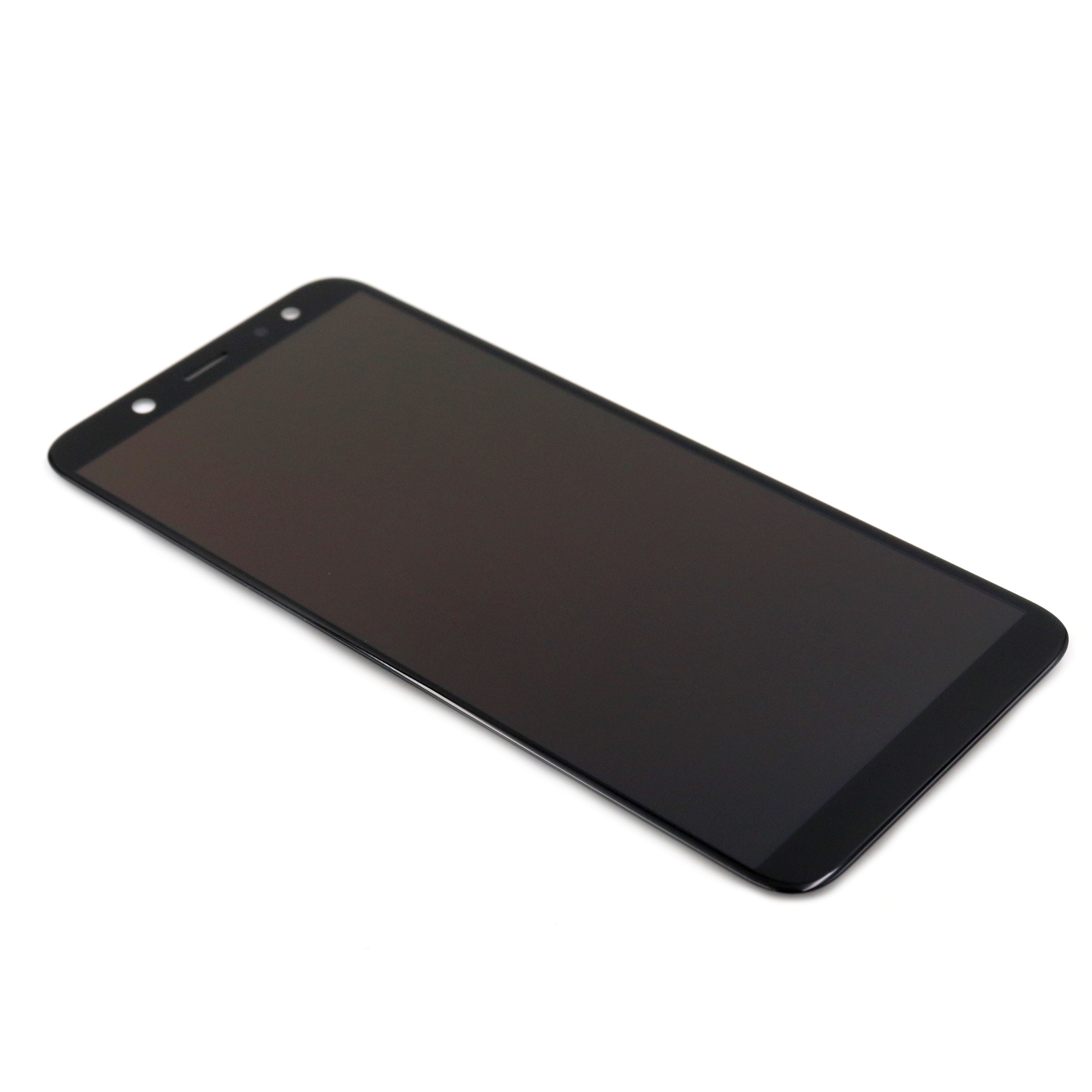 Display (with Adhesive) For Samsung Galaxy A6 2018 (A600F) Black Service Pack