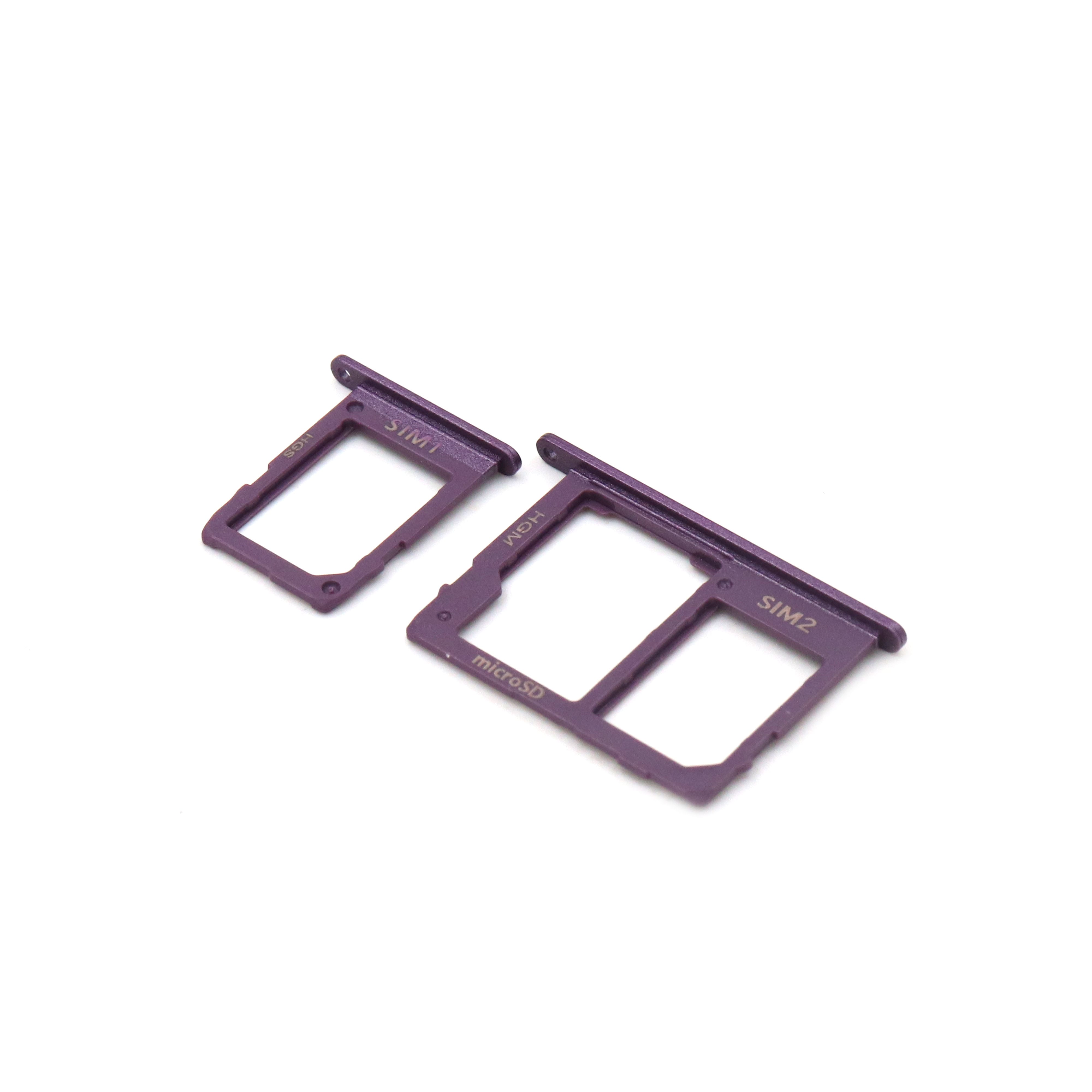 Nano Sim Card Tray For Samsung Galaxy A6 2018 (A600F) Purple OEM-Equivalent