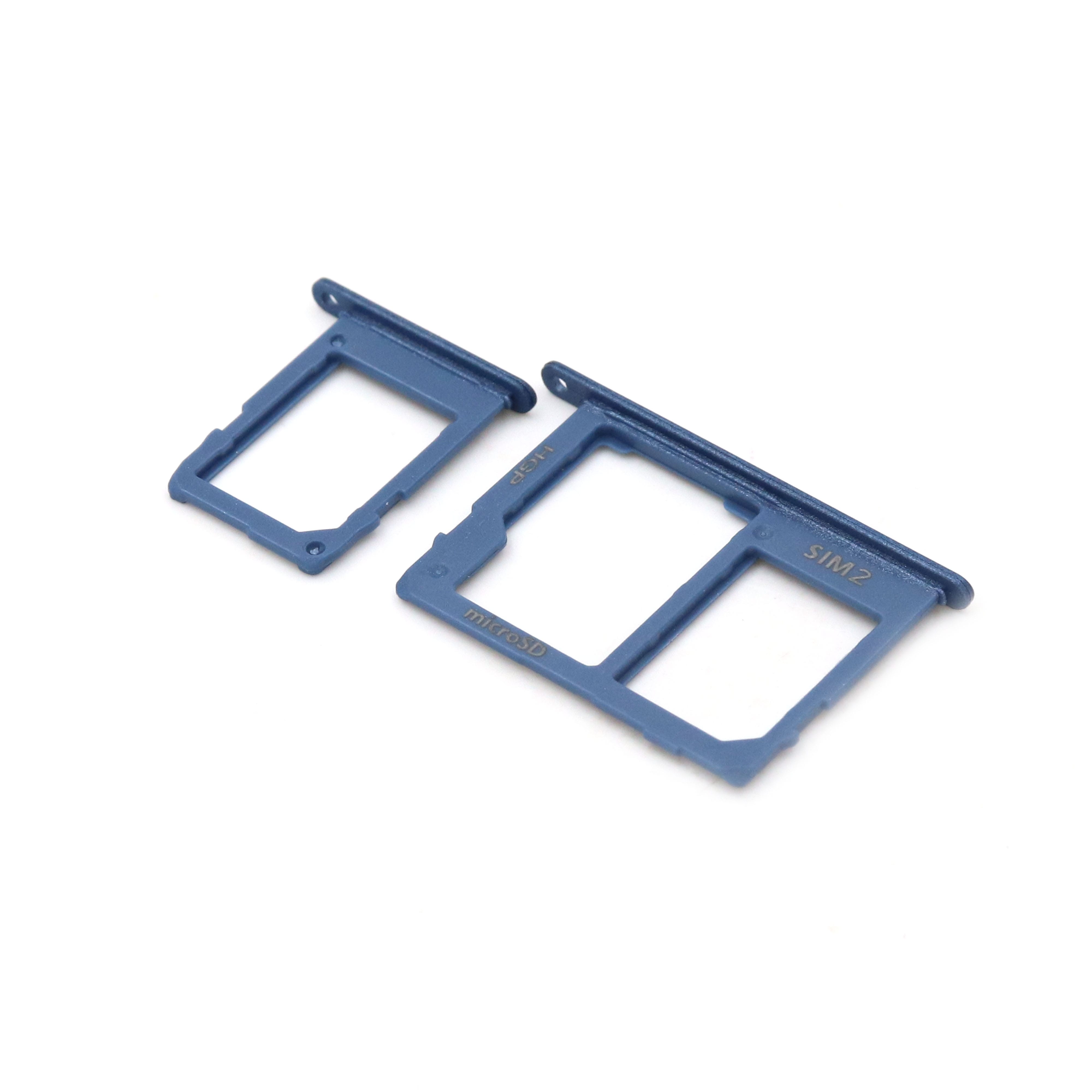 Nano Sim Card Tray For Samsung Galaxy A6 2018 (A600F) Blue OEM-Equivalent