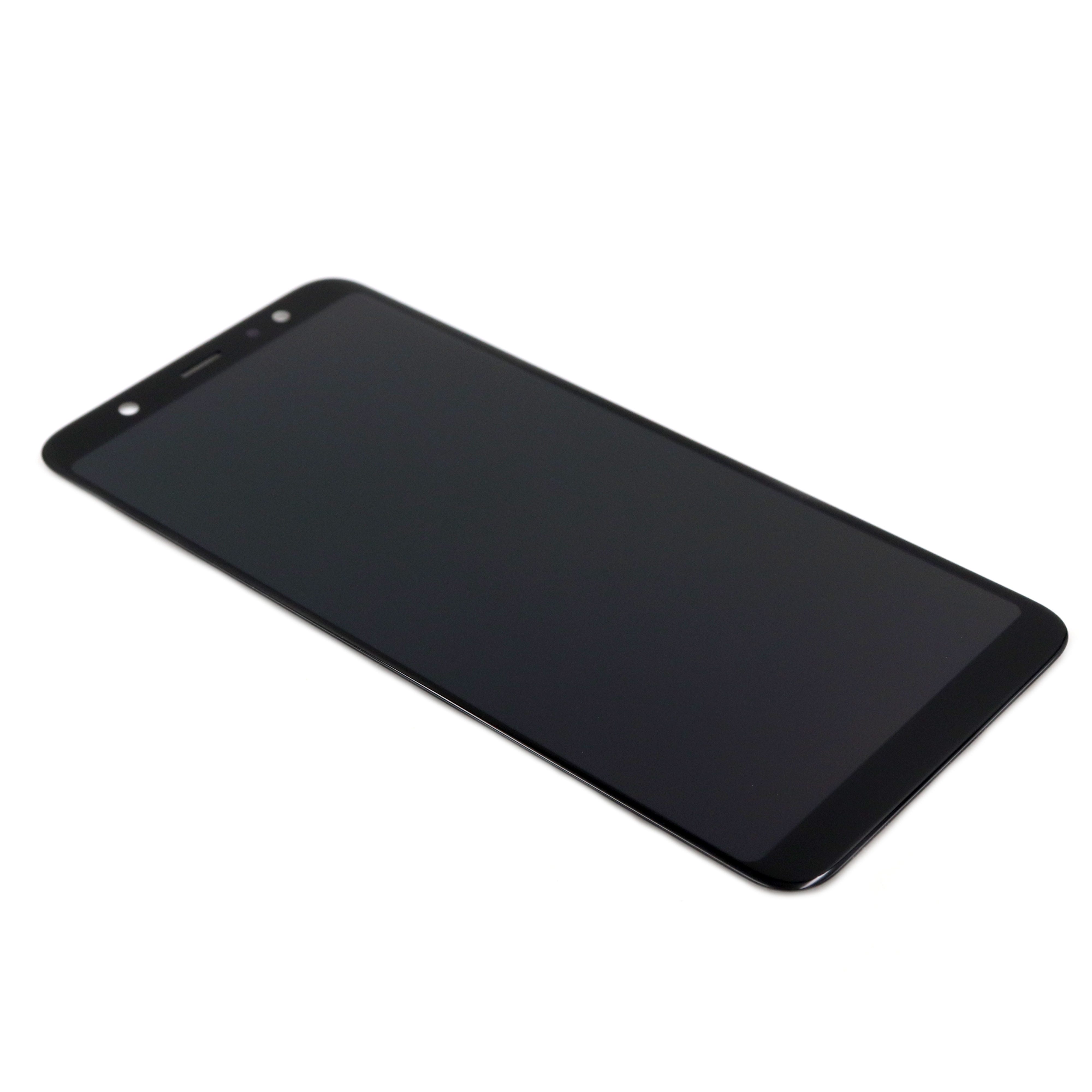 Display (with Adhesive) For Samsung Galaxy A6 Plus 2018 (A605F) Black Service Pack