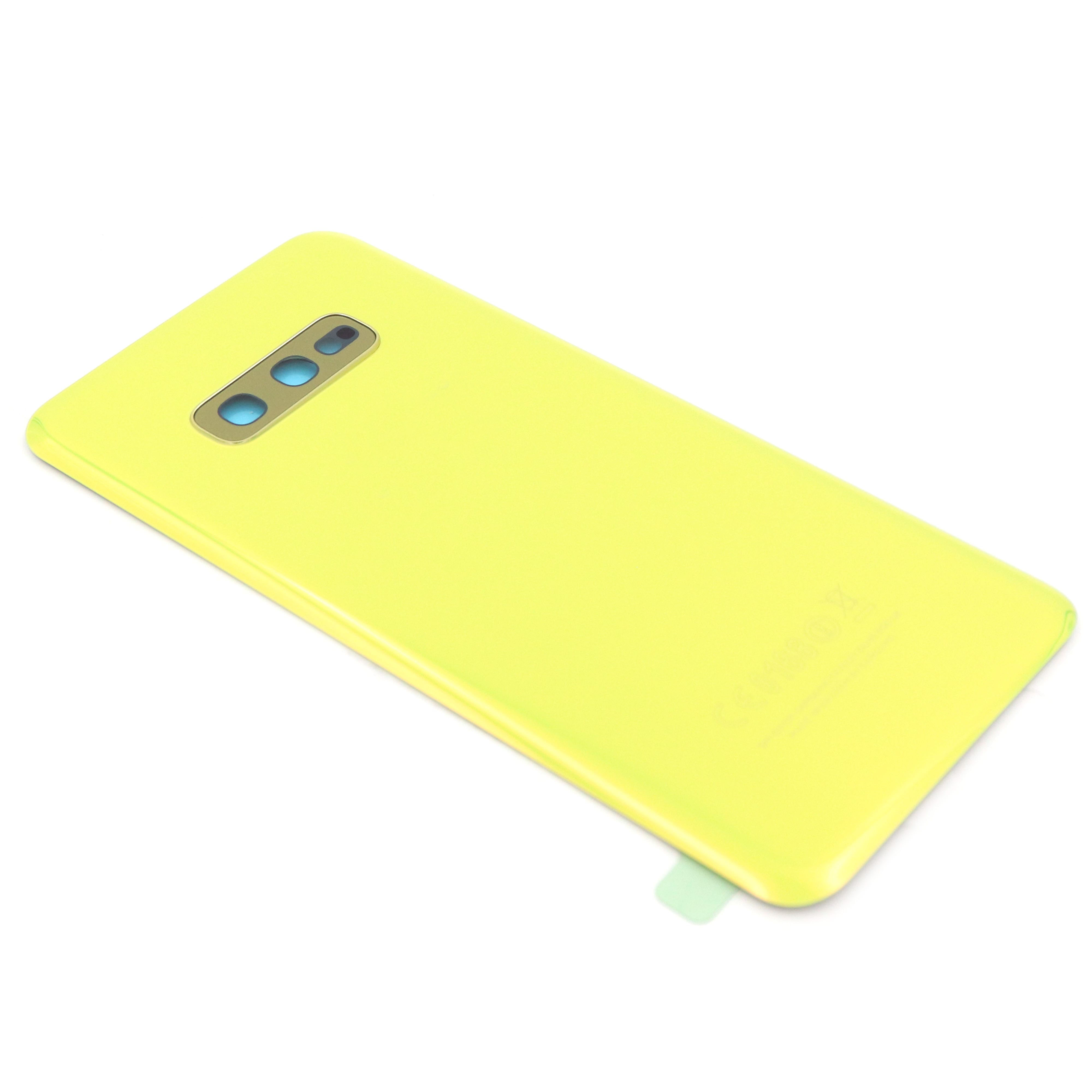 Back Cover For Samsung Galaxy S10e Yellow