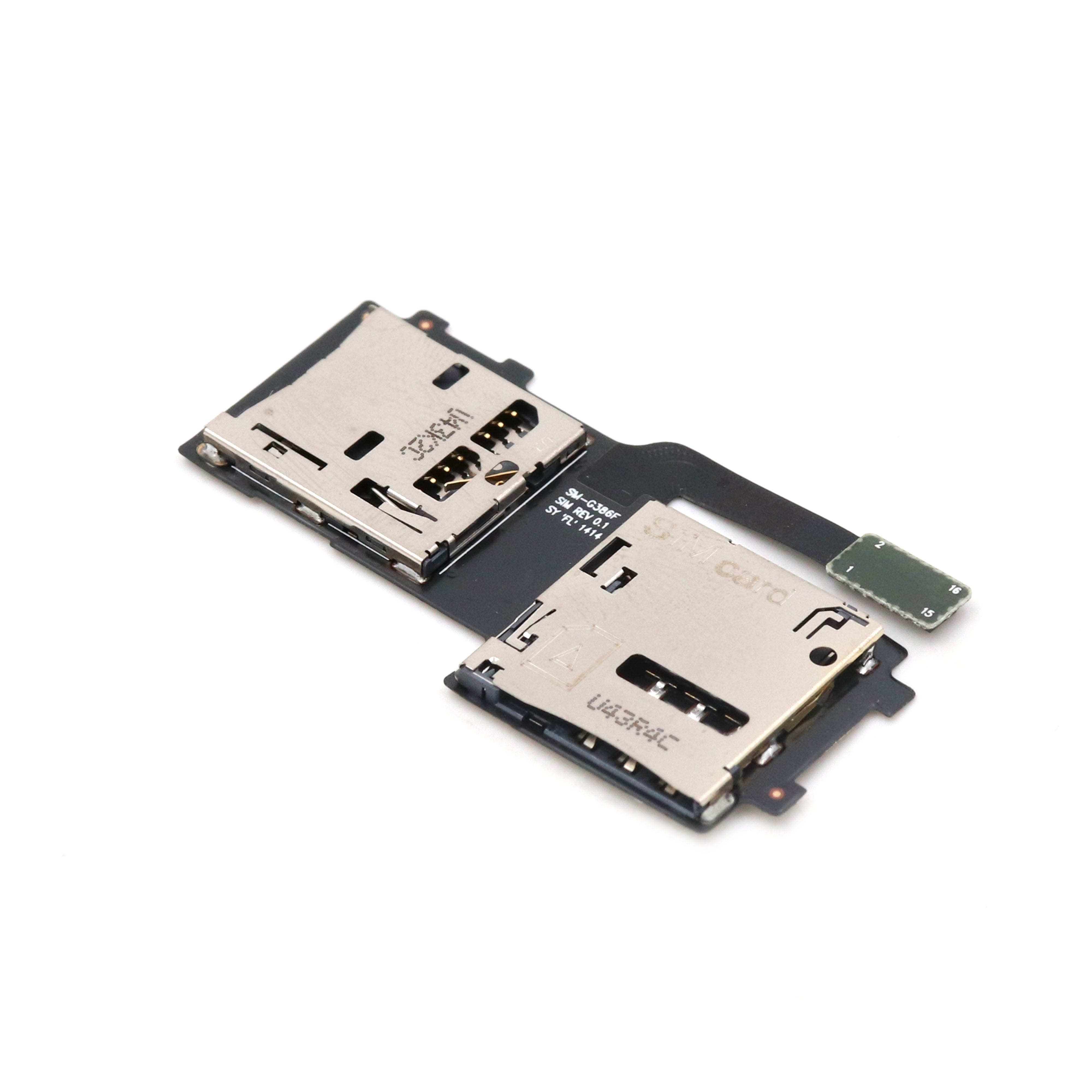 Sim and SD Card Reader For Samsung Core LTE (G386F) OEM-Equivalent