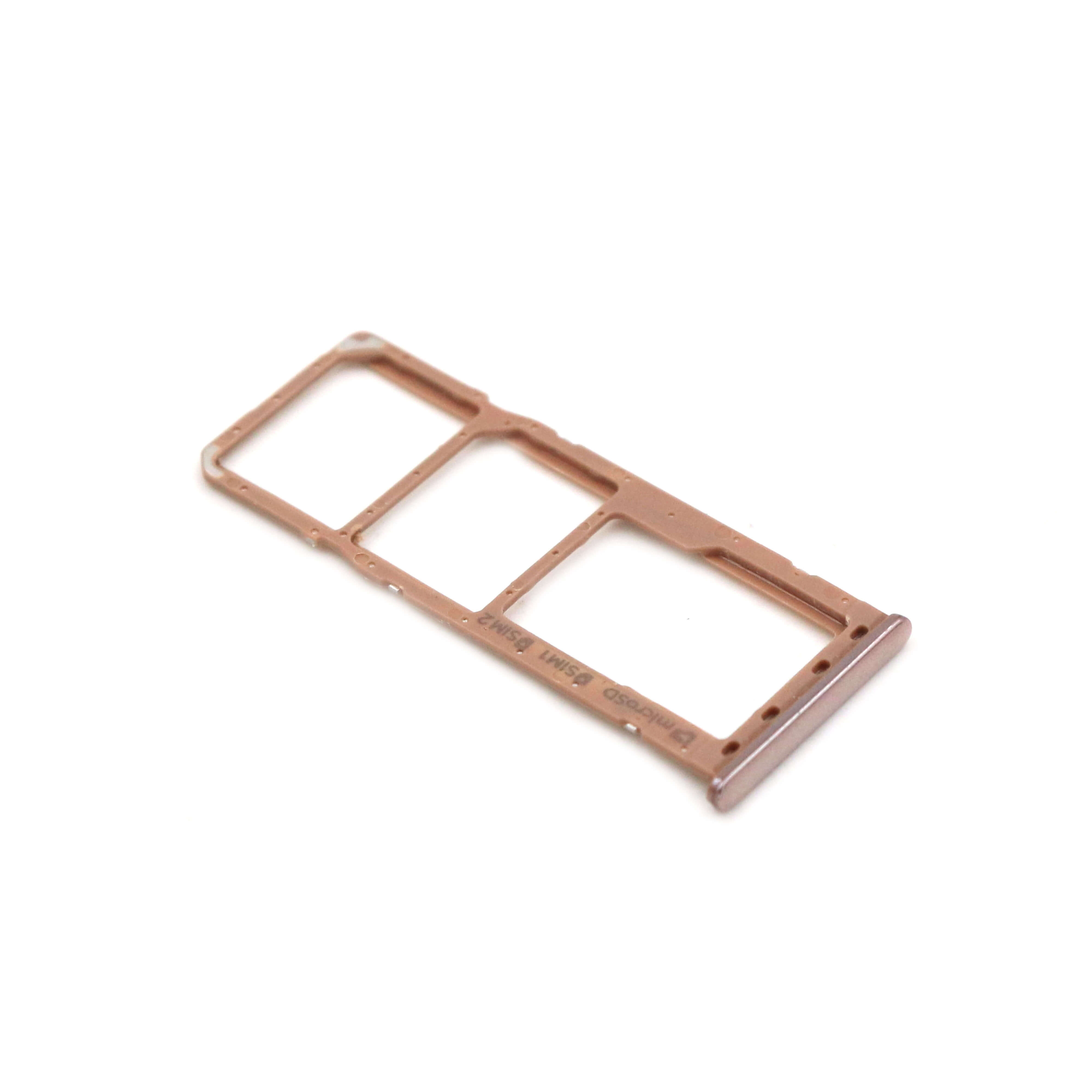 Nano Sim Card Tray For Samsung Galaxy A50 (A505F) Gold OEM-Equivalent