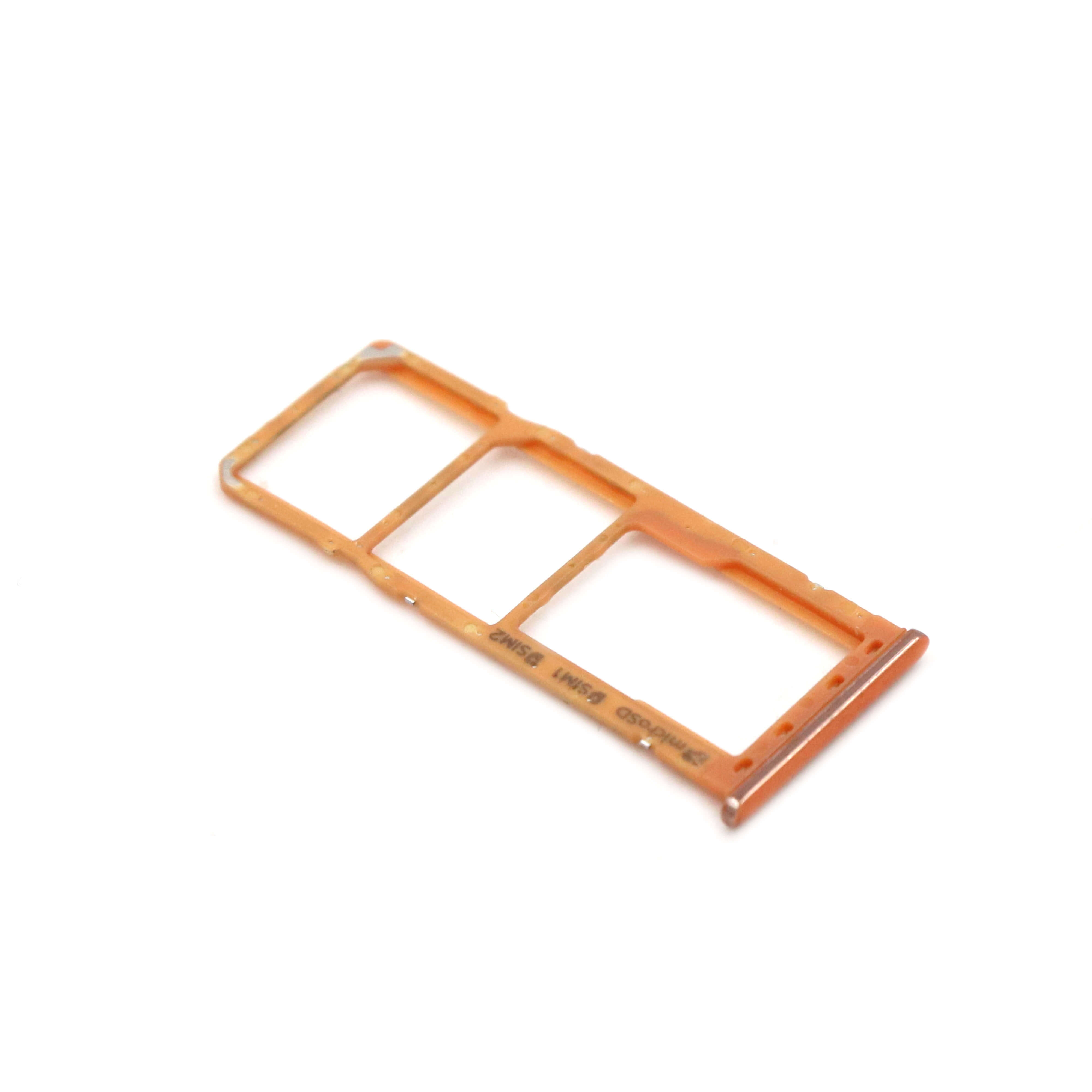 Nano Sim Card Tray For Samsung Galaxy A50 (A505F) Red OEM-Equivalent