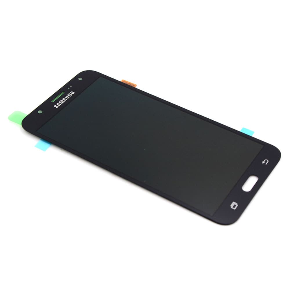 Display (with Adhesive) For Samsung Galaxy J7 2015 Black Refurbished