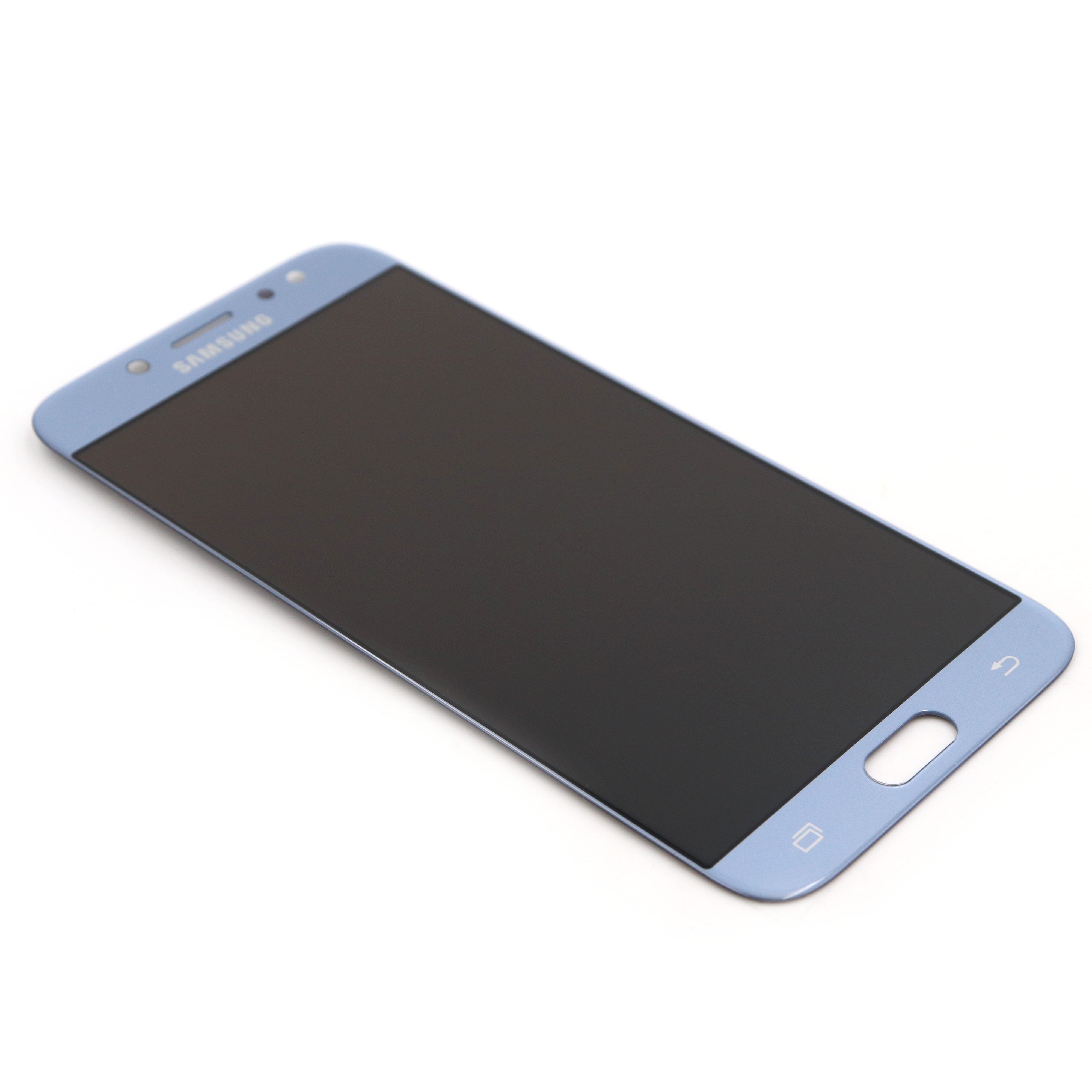 Display (with Adhesive) For Samsung Galaxy J7 2017 (J730F) Silver Service Pack