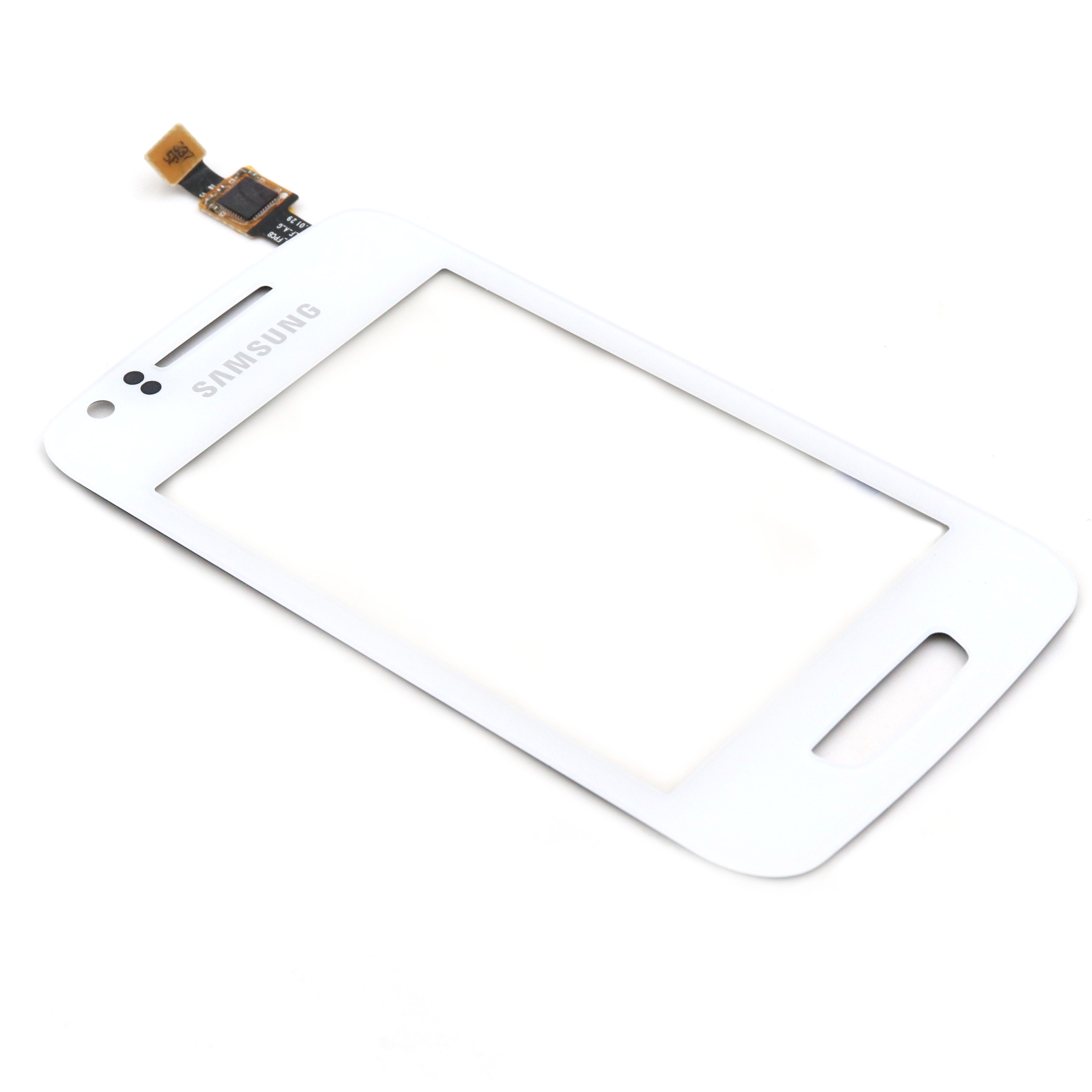 Touchscreen (with Adhesive) For Samsung Wave Y (S5380) White OEM-Equivalent