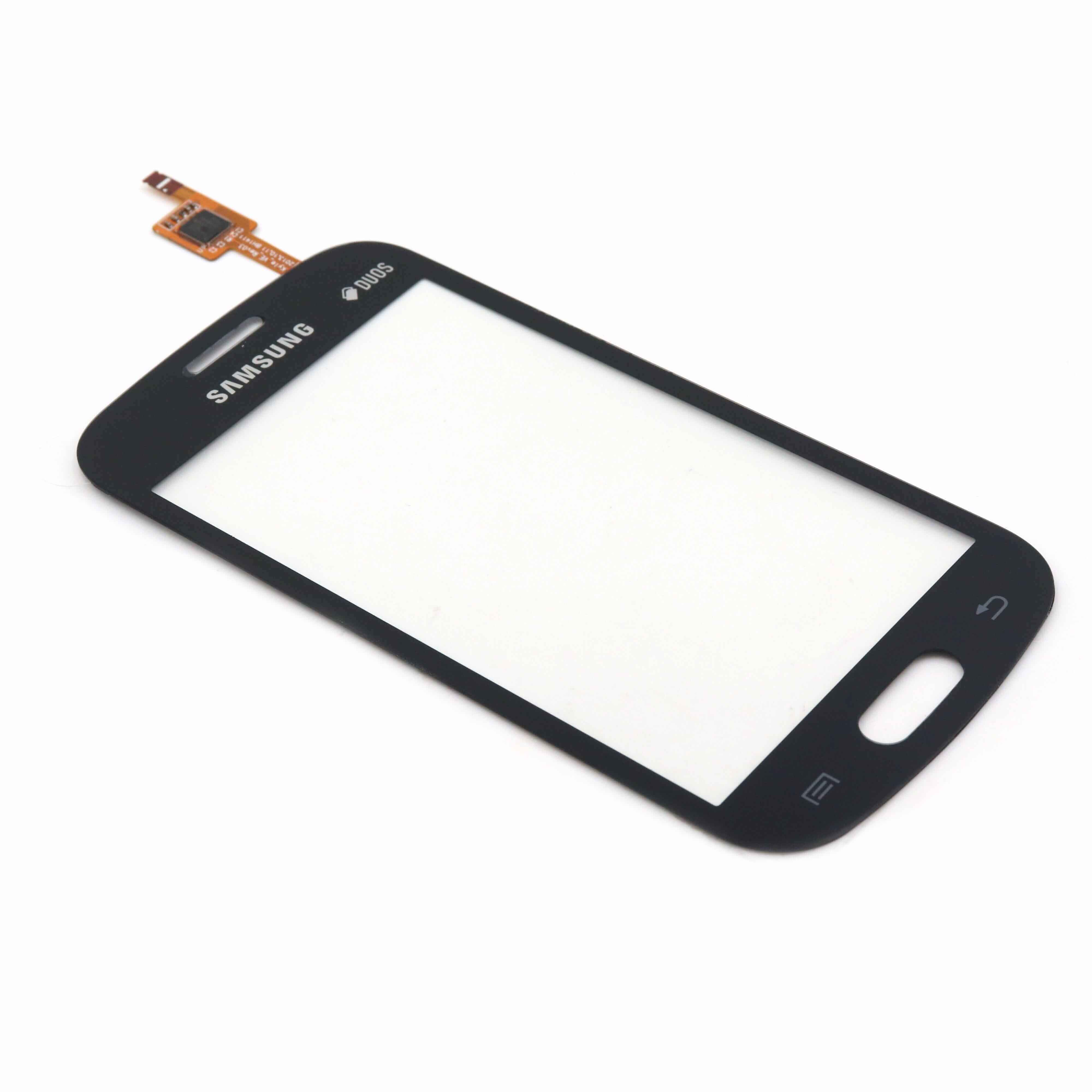 Touchscreen (with Adhesive) For Samsung Trend Lite (S7390) Black OEM-Equivalent
