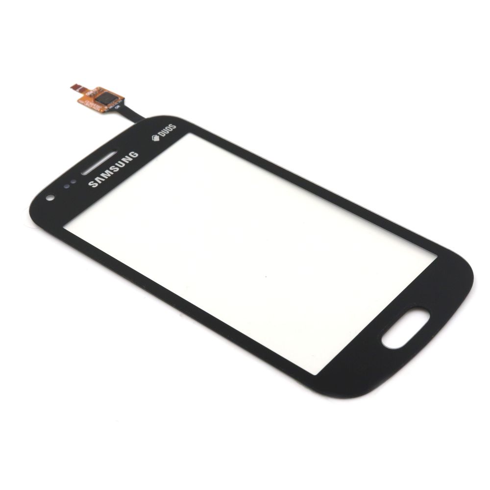 Touchscreen (with Adhesive) For Samsung Trend Duos (S7562) Black OEM-Equivalent