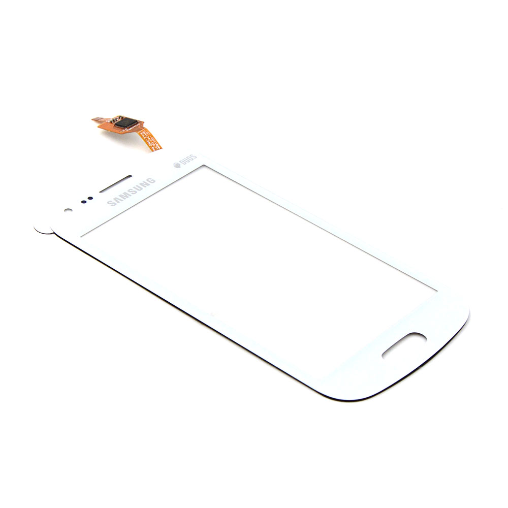 Touchscreen (with Adhesive) For Samsung Trend Duos (S7562) White OEM-Equivalent