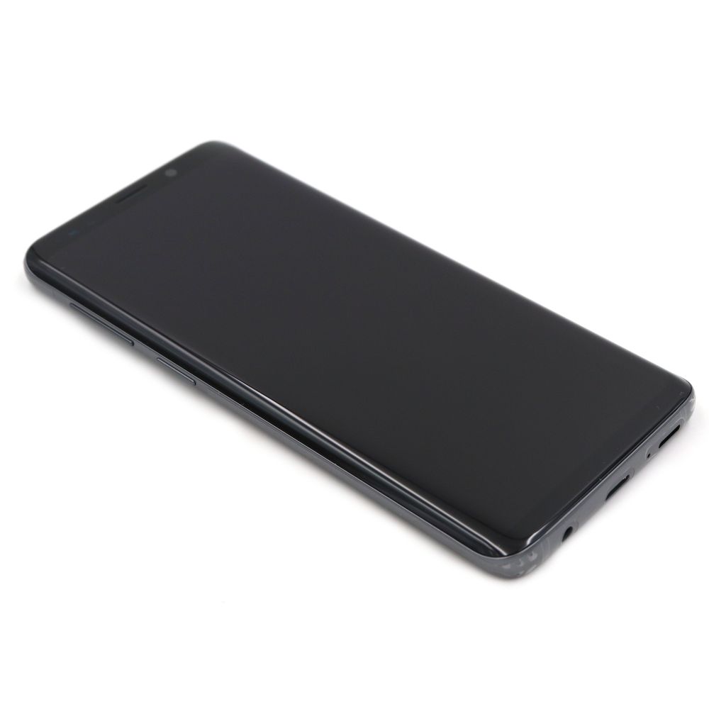 Display Complete with Housing For Samsung Galaxy S9 Grey Service Pack