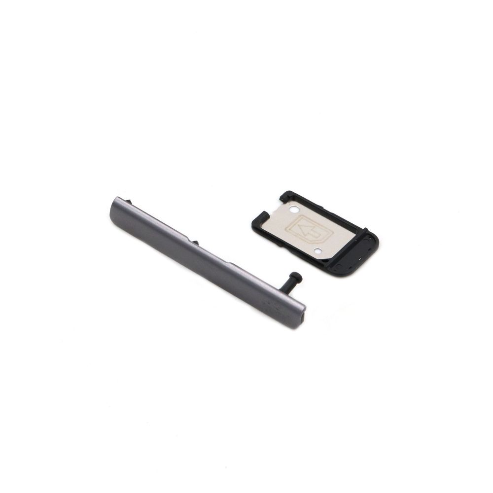 Sim Card Tray Cover For Sony Xperia XA Ultra Black OEM-Equivalent