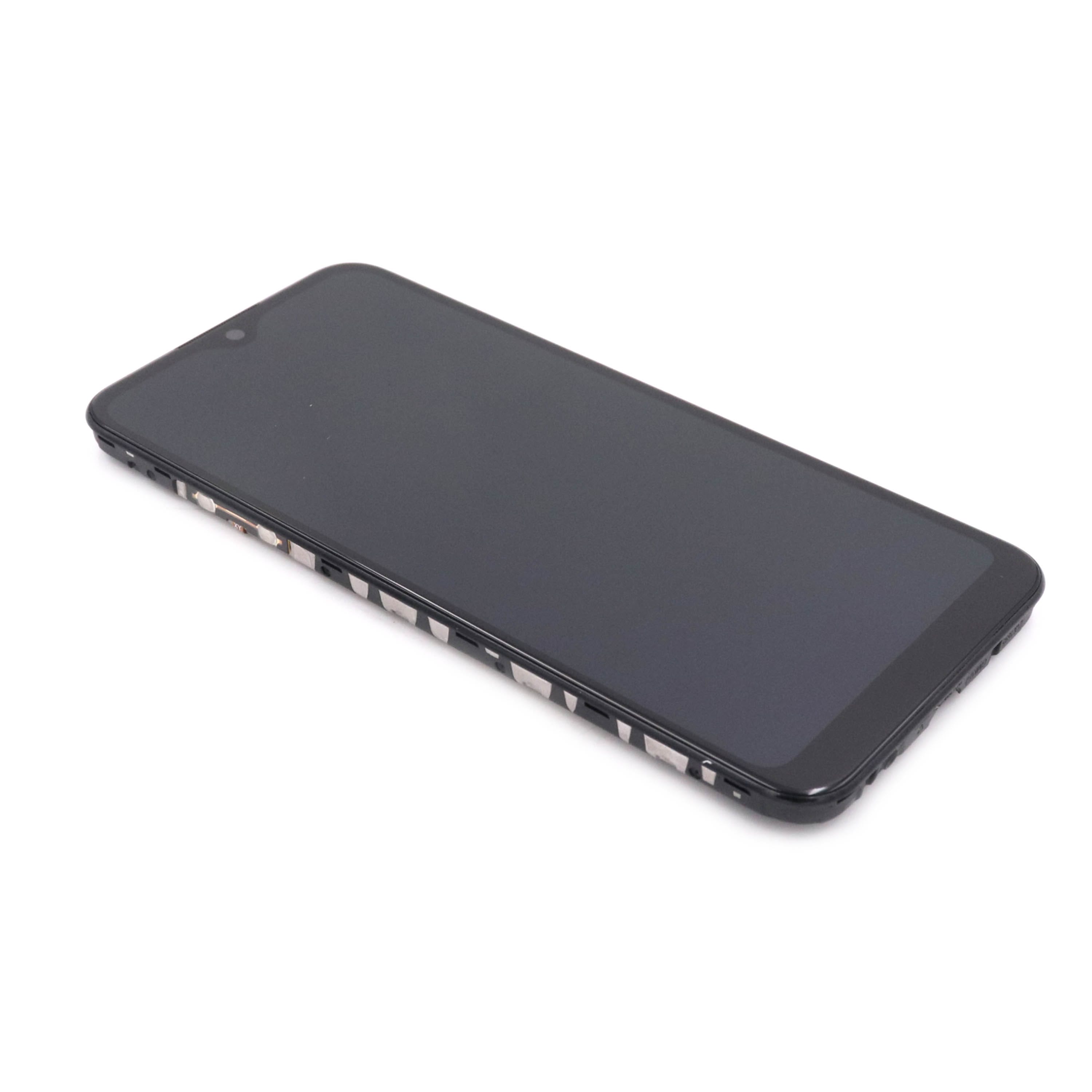 Display Complete with Housing For Samsung Galaxy A01 Black Service Pack