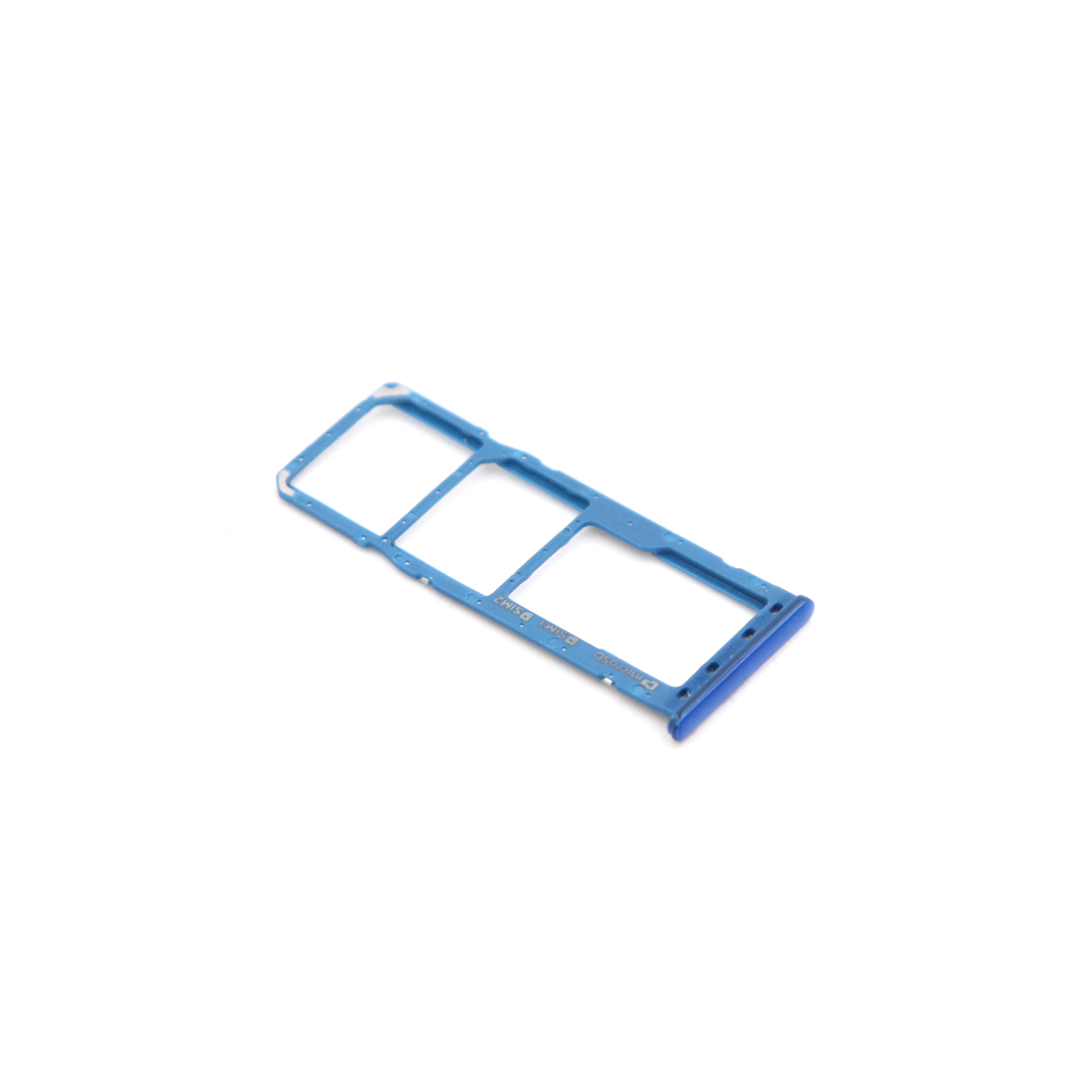 Nano Sim Card Tray For Samsung Galaxy A7 2018 (A750F) Blue OEM-Equivalent