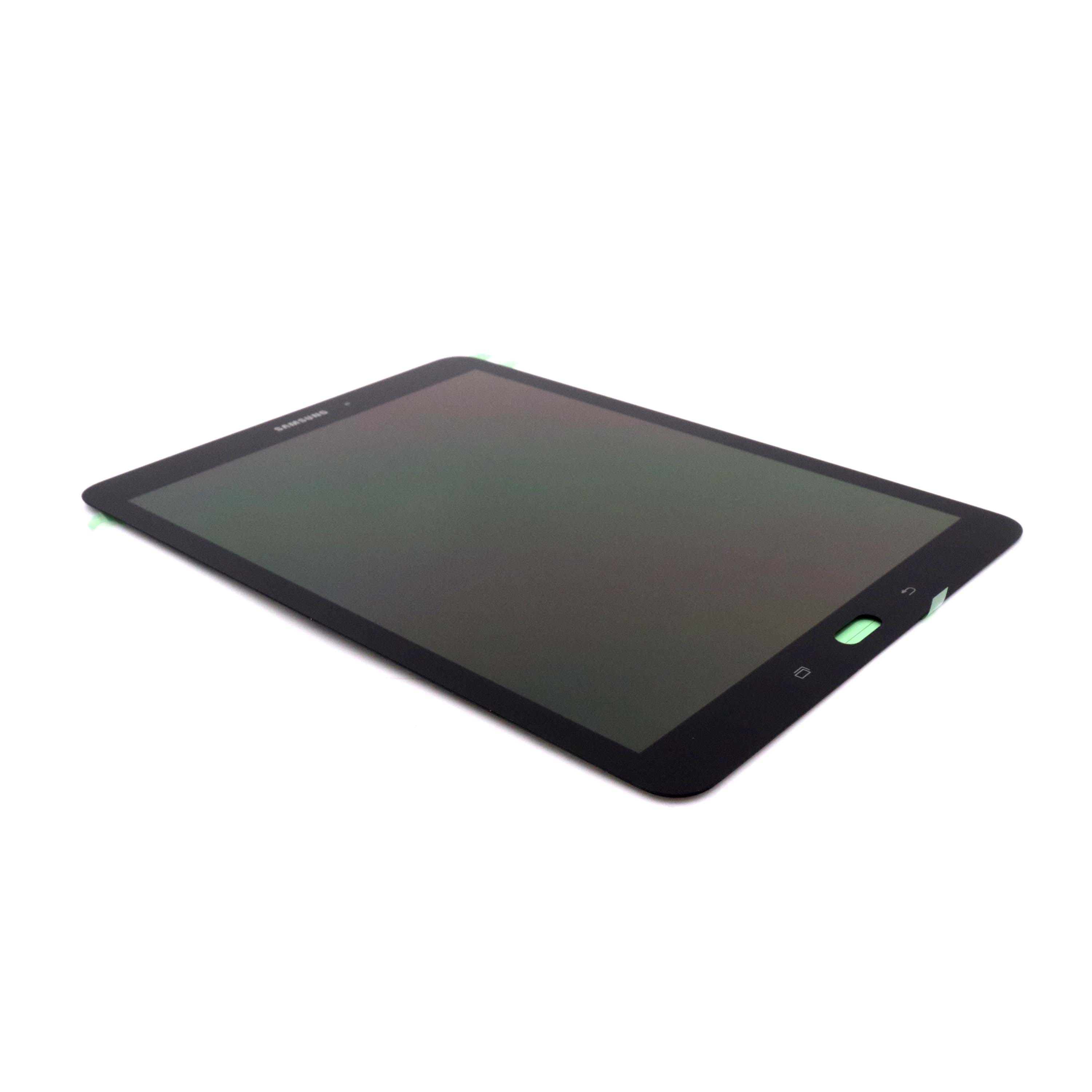 Display (with Adhesive) For Samsung Galaxy Tab S3 9.7 SM-T820 Black Service Pack