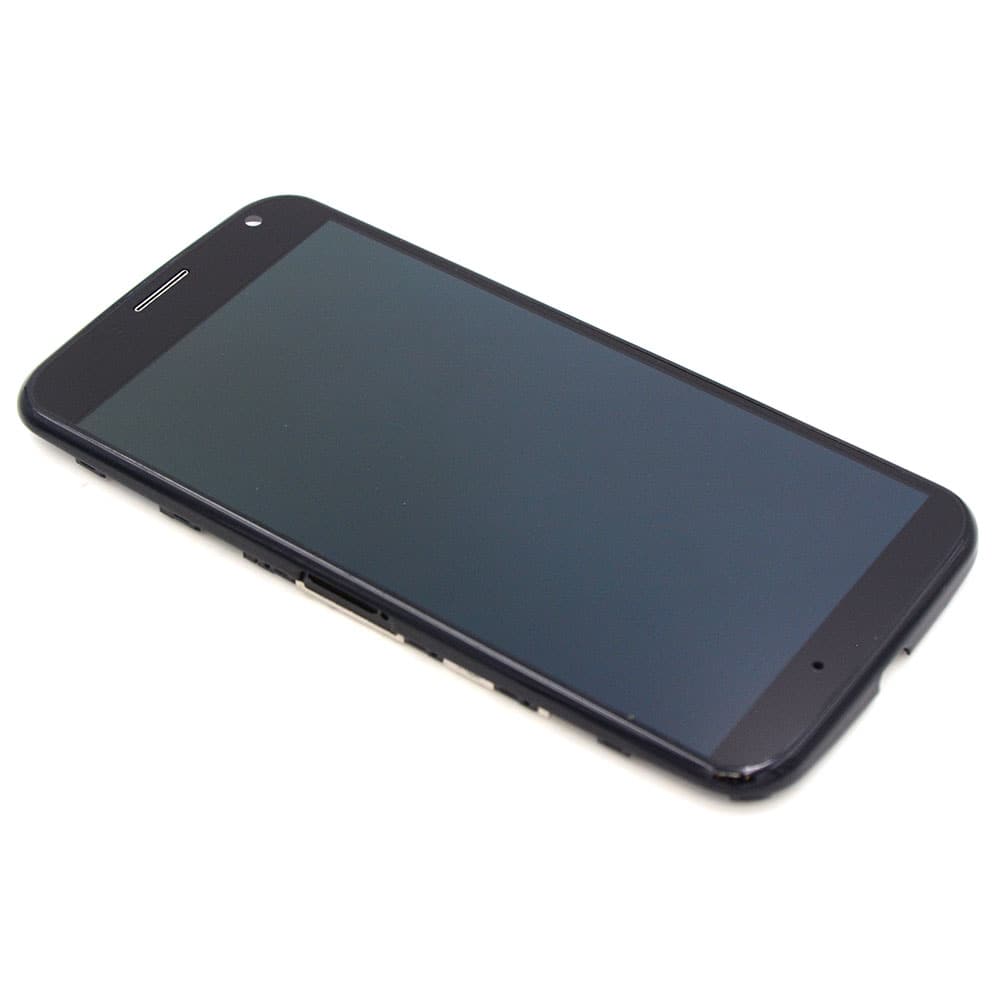 Display Complete with Housing For Motorola Moto X (XT1052) Black OEM-Equivalent
