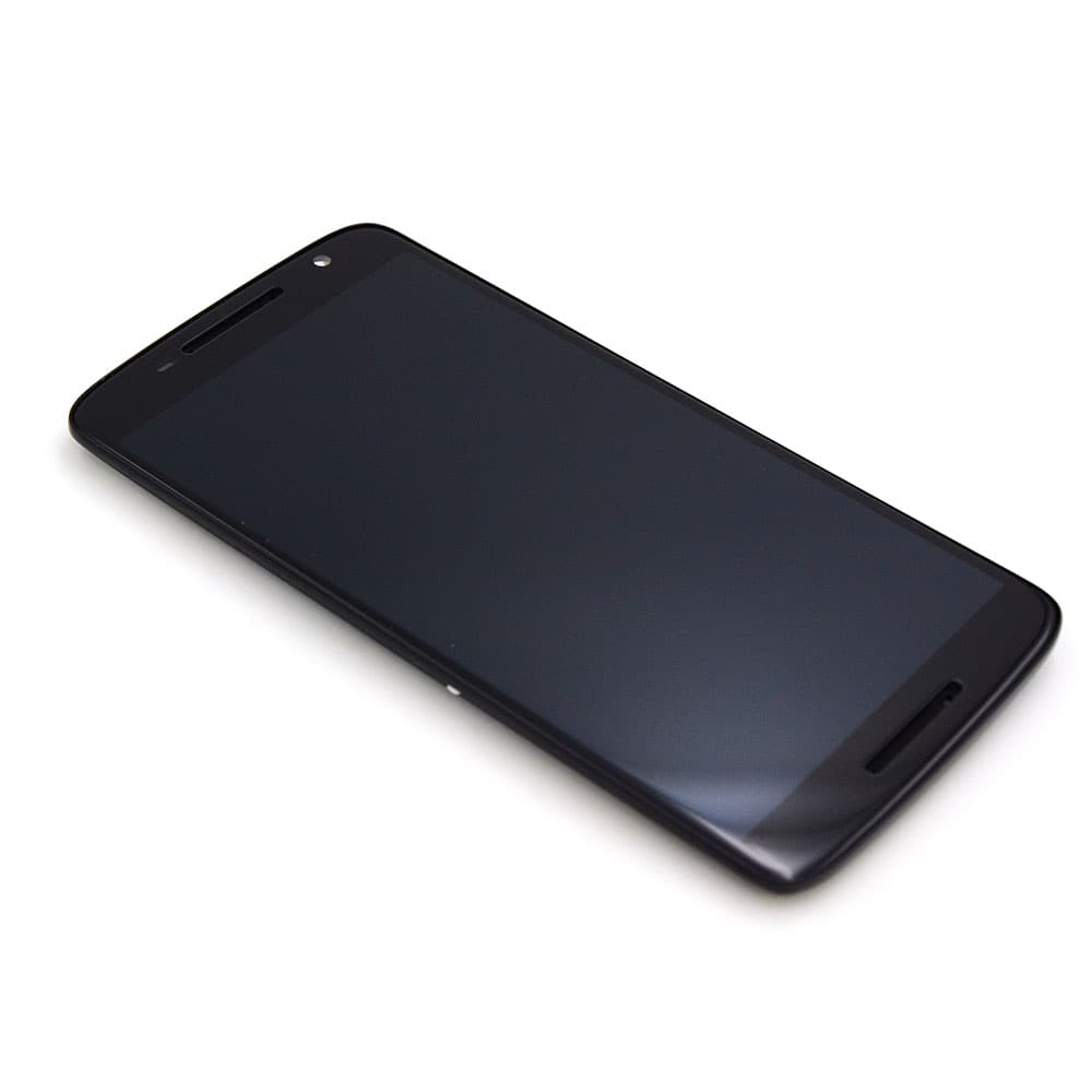 Display Complete with Housing For Motorola Moto X Play (XT1562) Black OEM-Equivalent